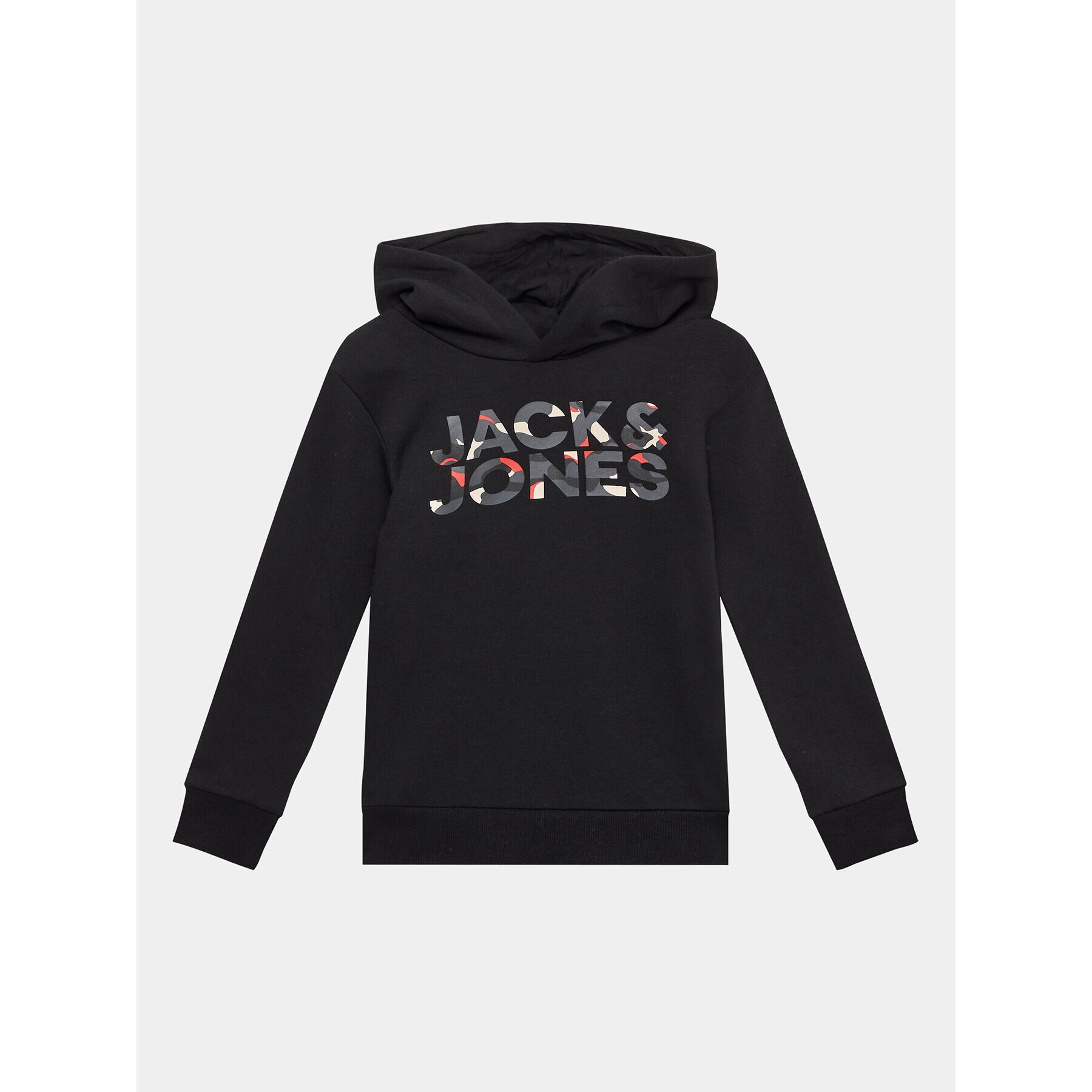 Jack&Jones Junior Mikina Ramp 12222554 Černá Regular Fit - Pepit.cz