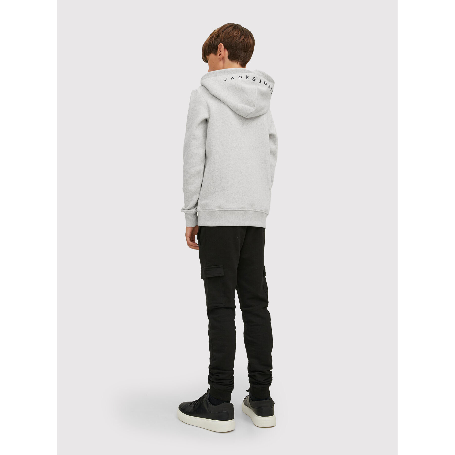 Jack&Jones Junior Mikina Star 12213100 Šedá Regular Fit - Pepit.cz