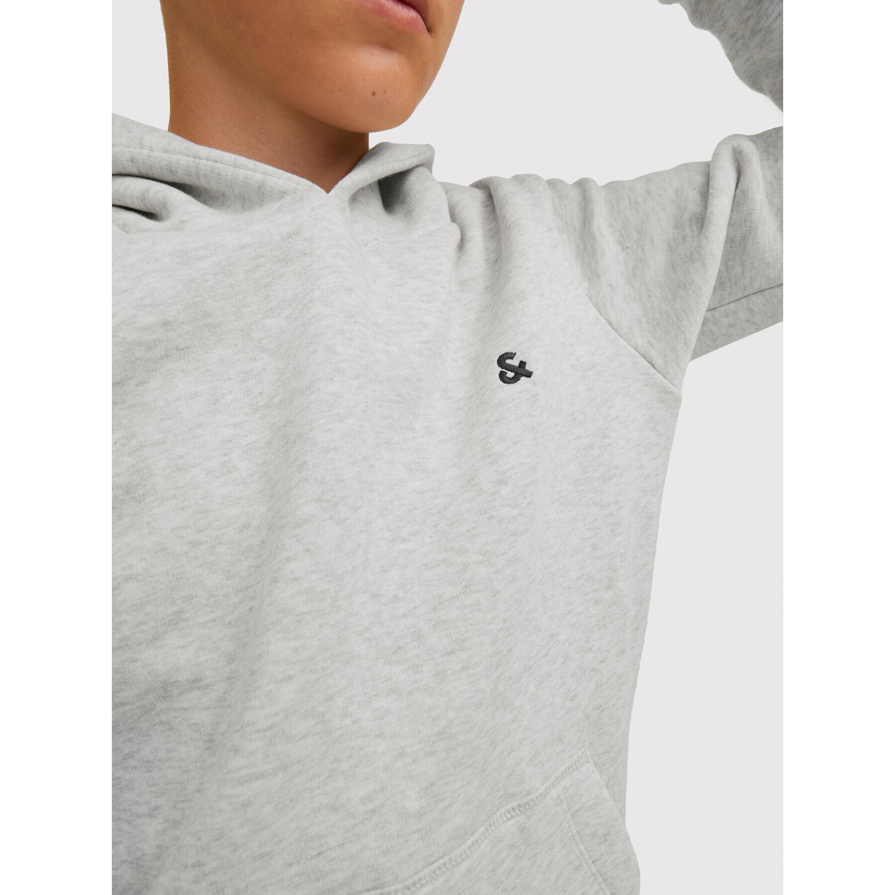 Jack&Jones Junior Mikina Star 12213100 Šedá Regular Fit - Pepit.cz