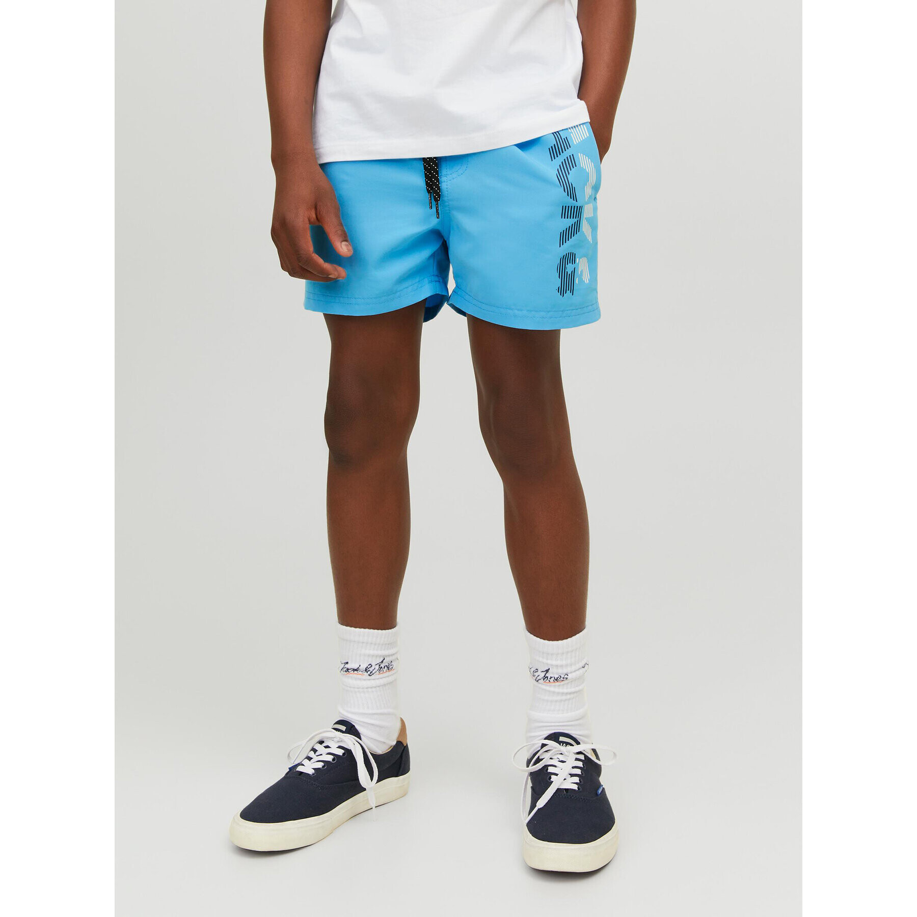 Jack&Jones Junior Plavecké šortky 12226262 Modrá Regular Fit - Pepit.cz