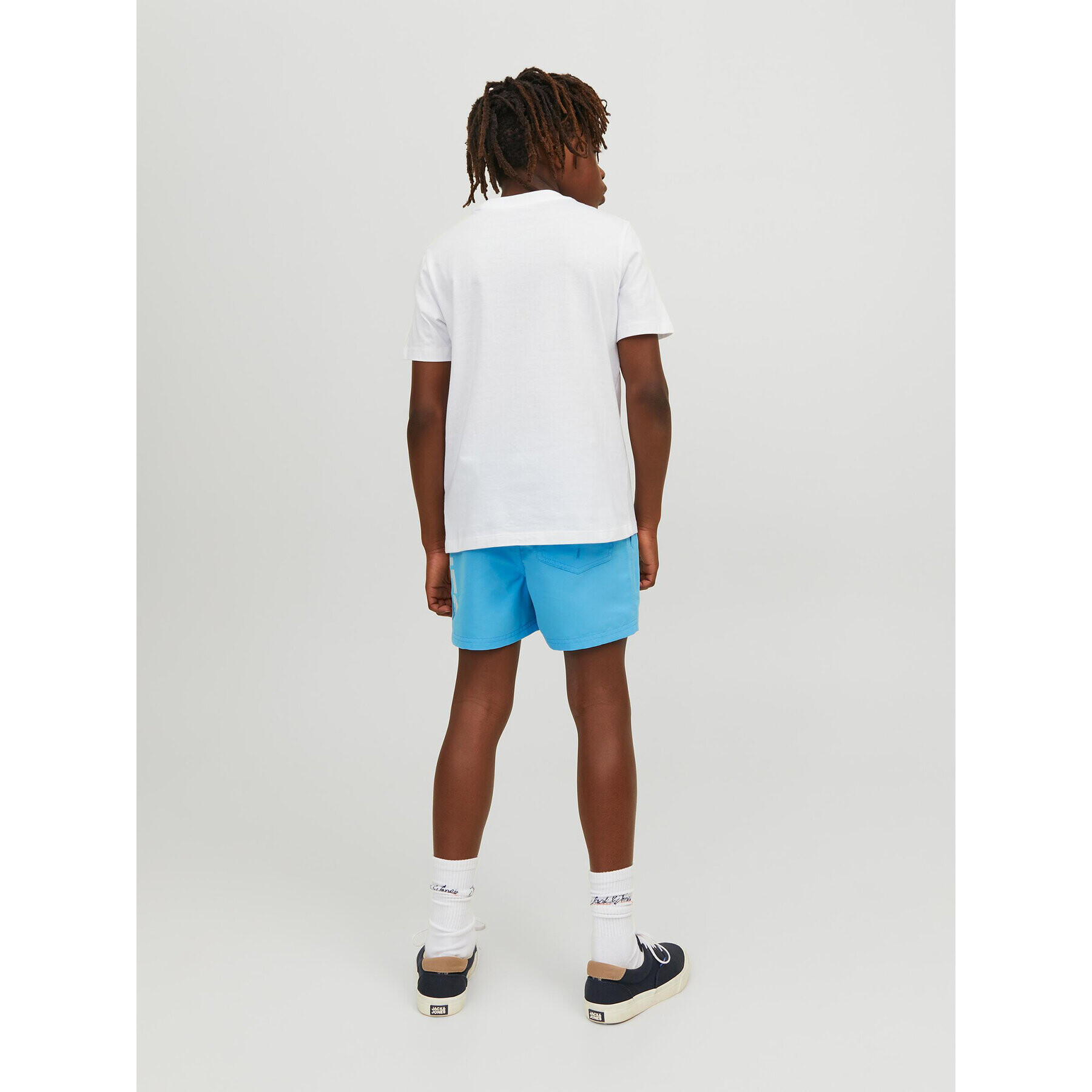 Jack&Jones Junior Plavecké šortky 12226262 Modrá Regular Fit - Pepit.cz