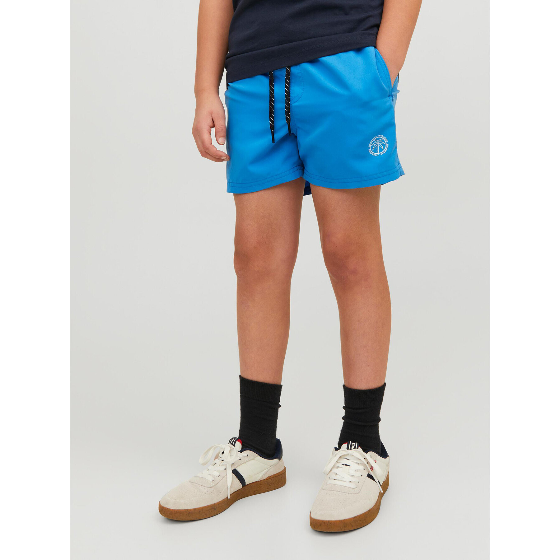 Jack&Jones Junior Plavecké šortky 12228535 Modrá Regular Fit - Pepit.cz