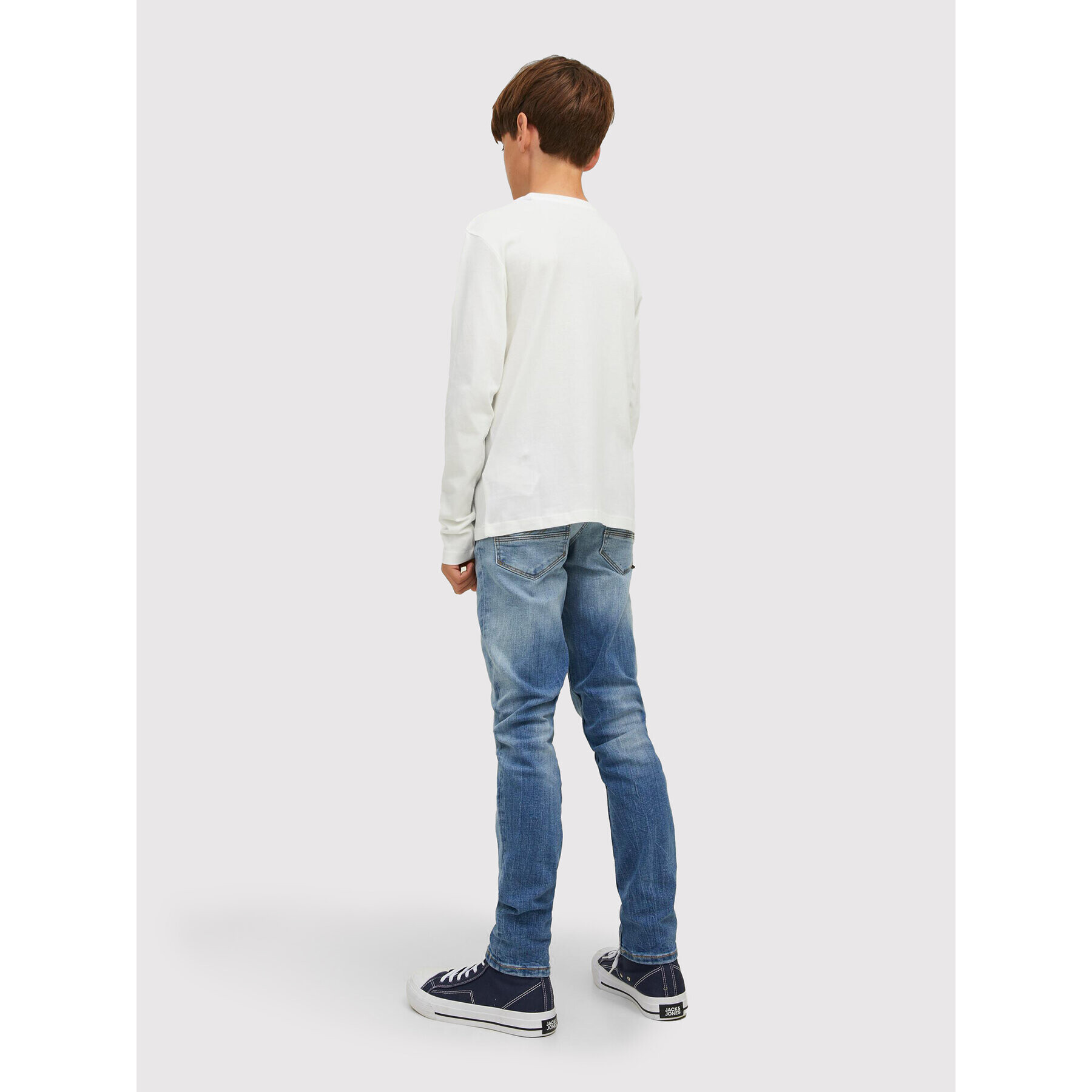 Jack&Jones Junior Souprava 2 halenky Jeans 12222427 Tmavomodrá Regular Fit - Pepit.cz