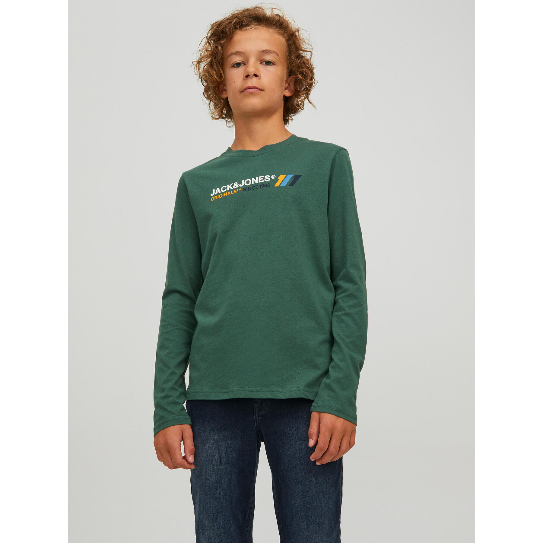 Jack&Jones Junior Souprava 2 halenky Nate 12227010 Barevná Regular Fit - Pepit.cz