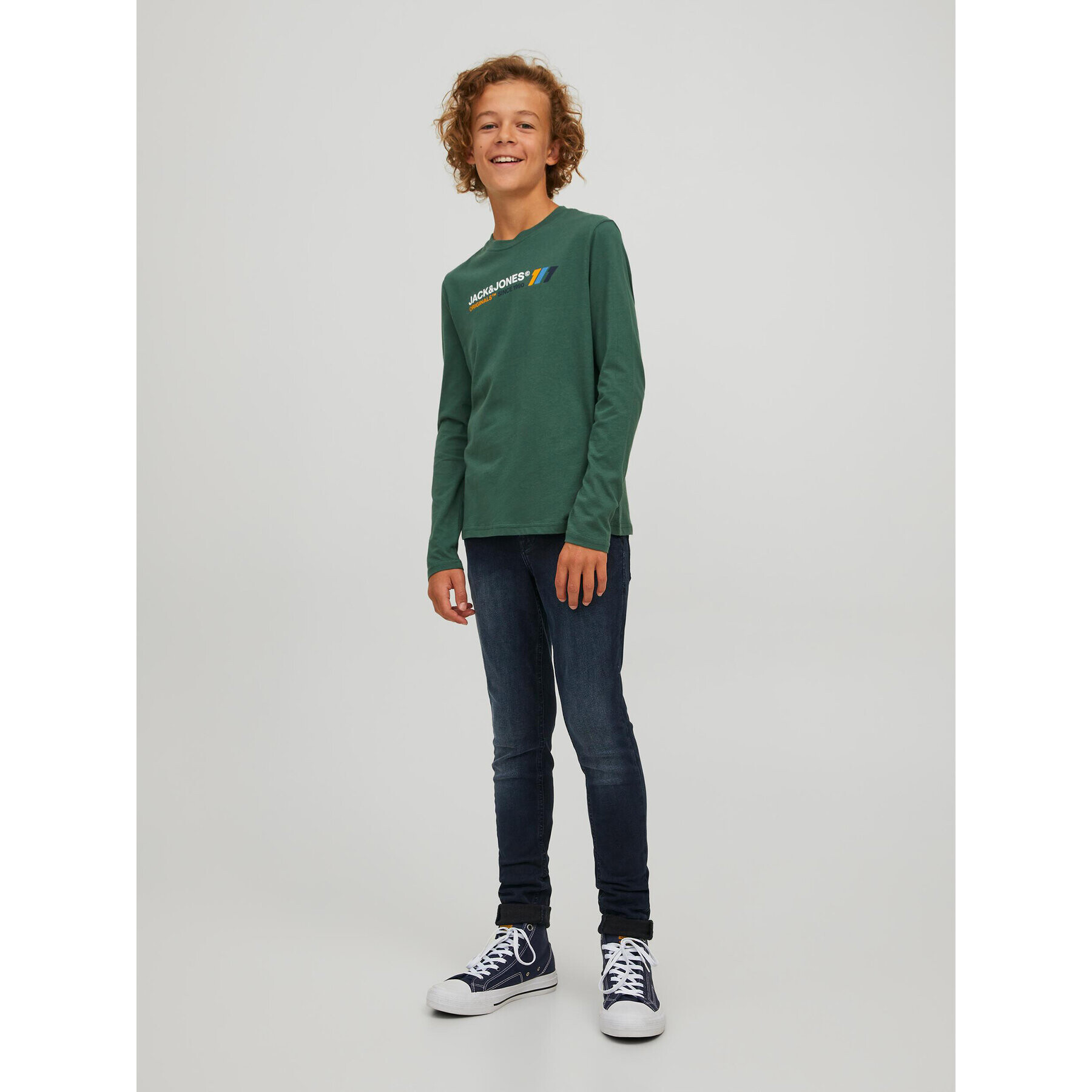 Jack&Jones Junior Souprava 2 halenky Nate 12227010 Barevná Regular Fit - Pepit.cz