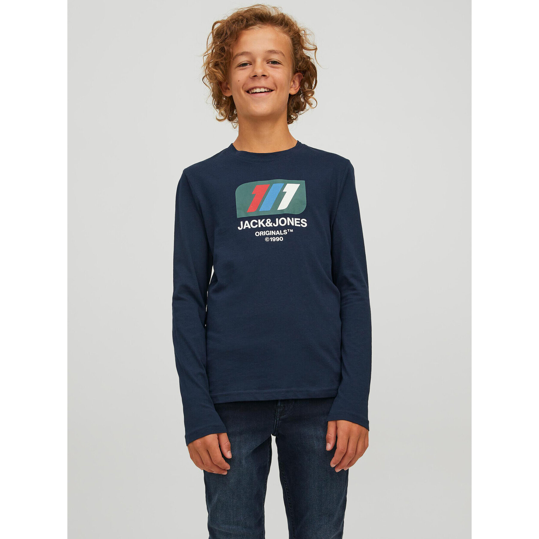 Jack&Jones Junior Souprava 2 halenky Nate 12227010 Barevná Regular Fit - Pepit.cz