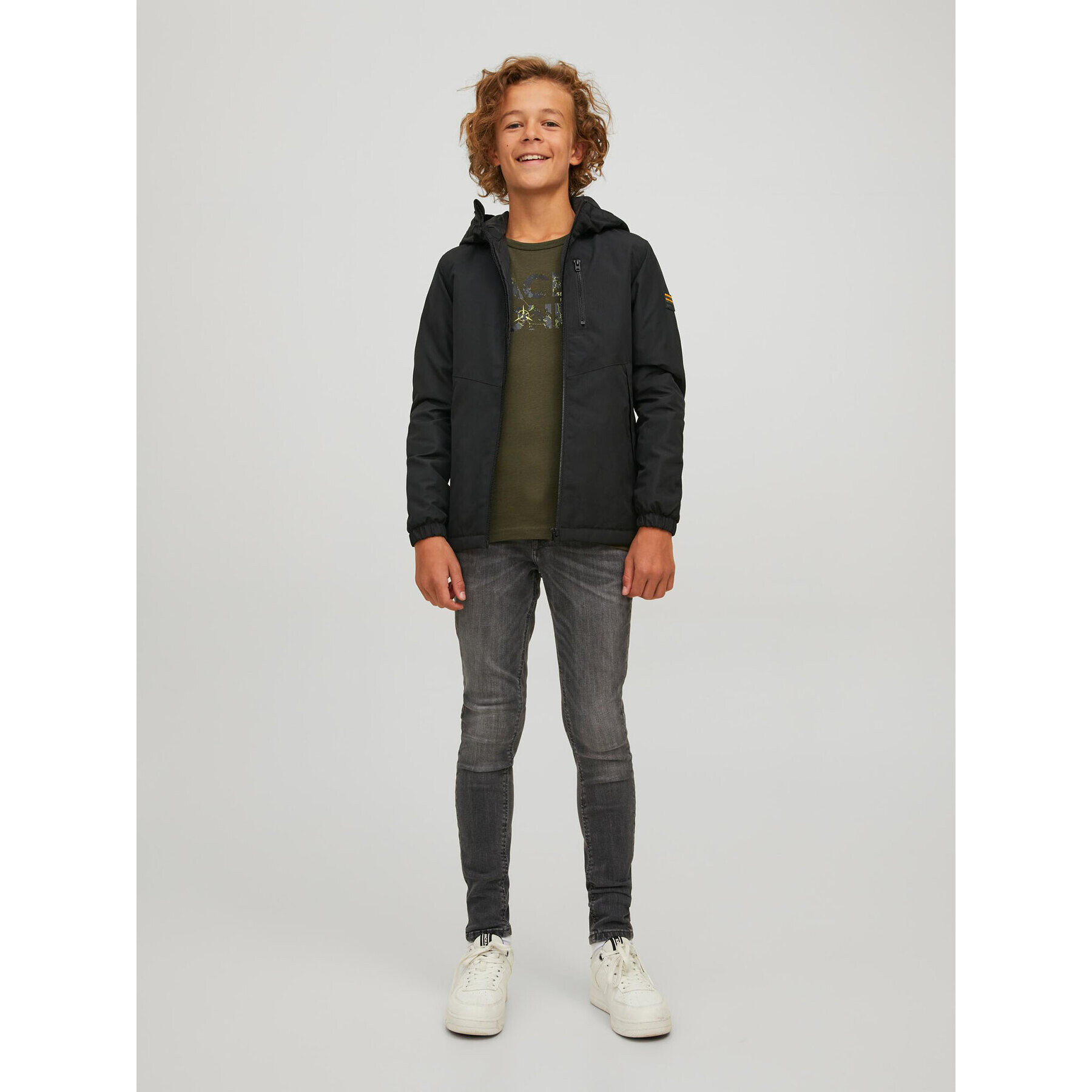 Jack&Jones Junior Souprava 2 halenky Tech Logo 12226999 Barevná Regular Fit - Pepit.cz