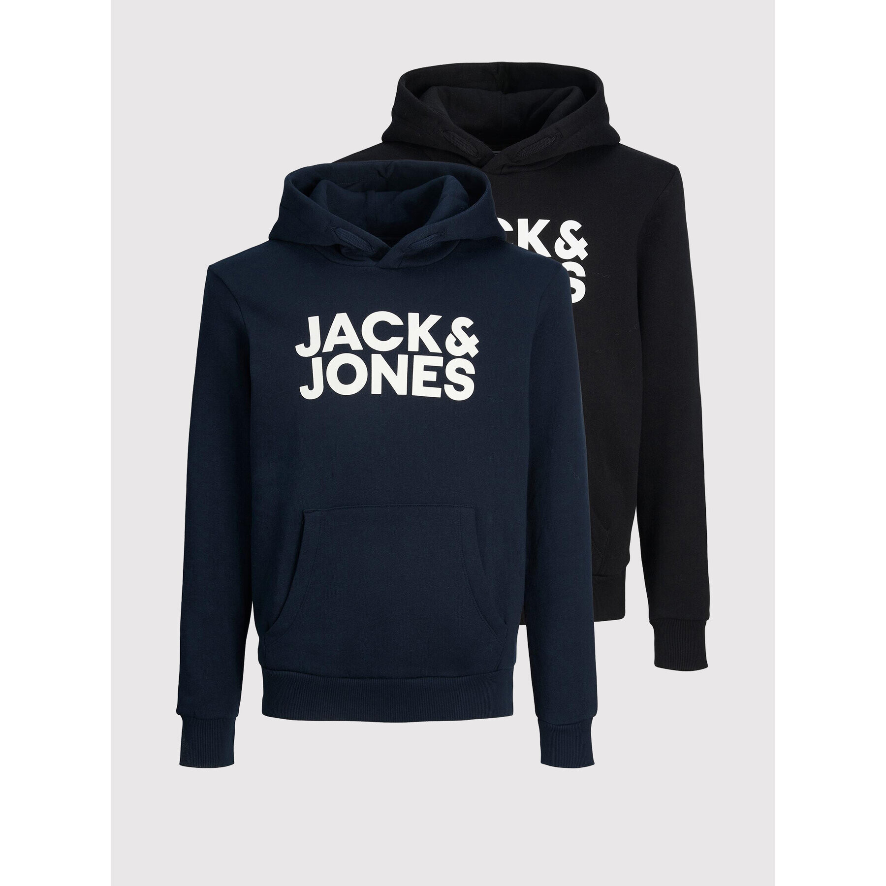 Jack&Jones Junior Souprava 2 mikiny Corp 12210980 Tmavomodrá Regular Fit - Pepit.cz