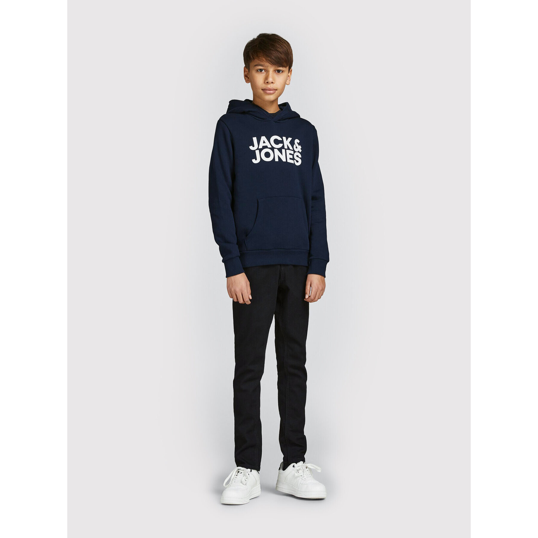 Jack&Jones Junior Souprava 2 mikiny Corp 12210980 Tmavomodrá Regular Fit - Pepit.cz