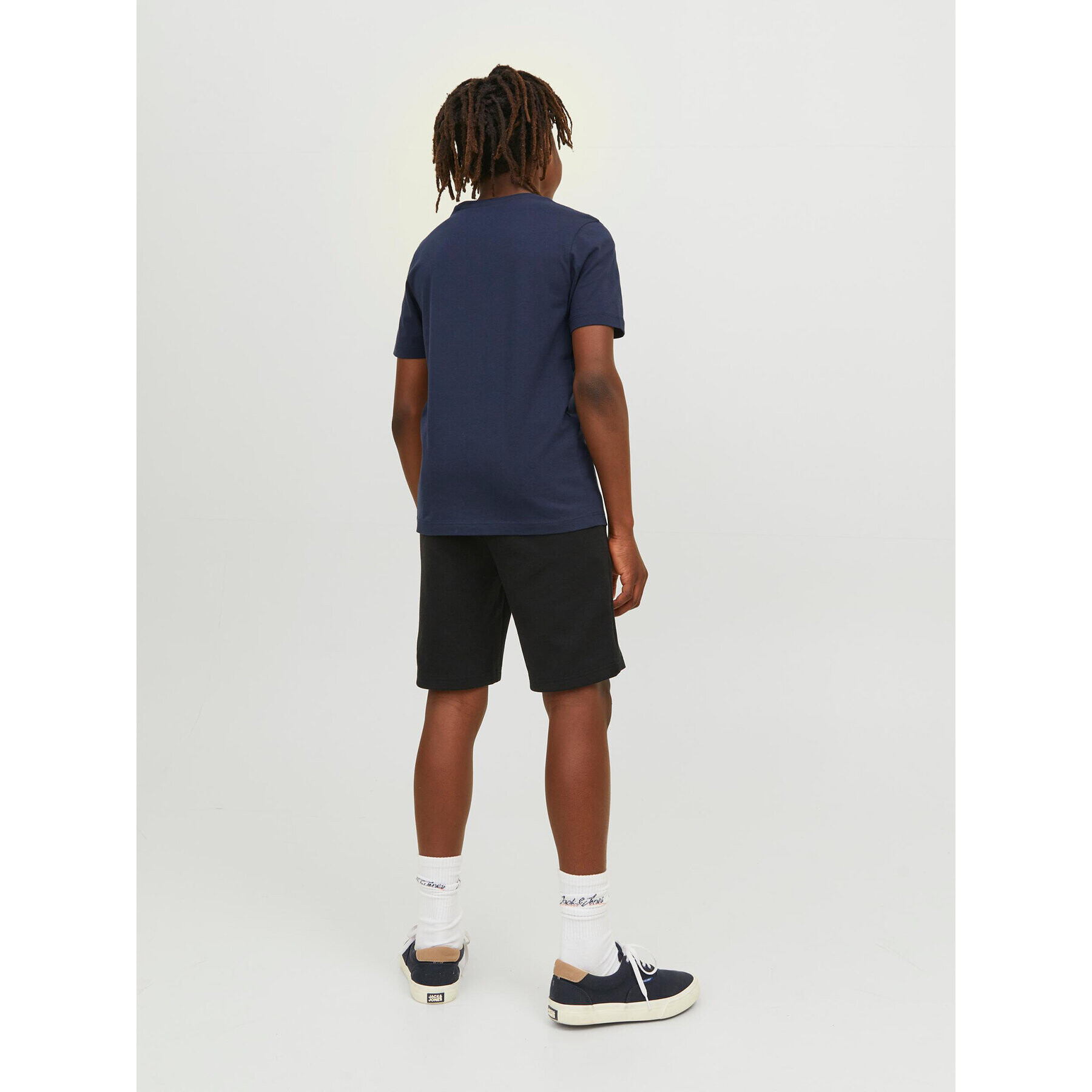 Jack&Jones Junior Sportovní kraťasy 12225256 Černá Regular Fit - Pepit.cz