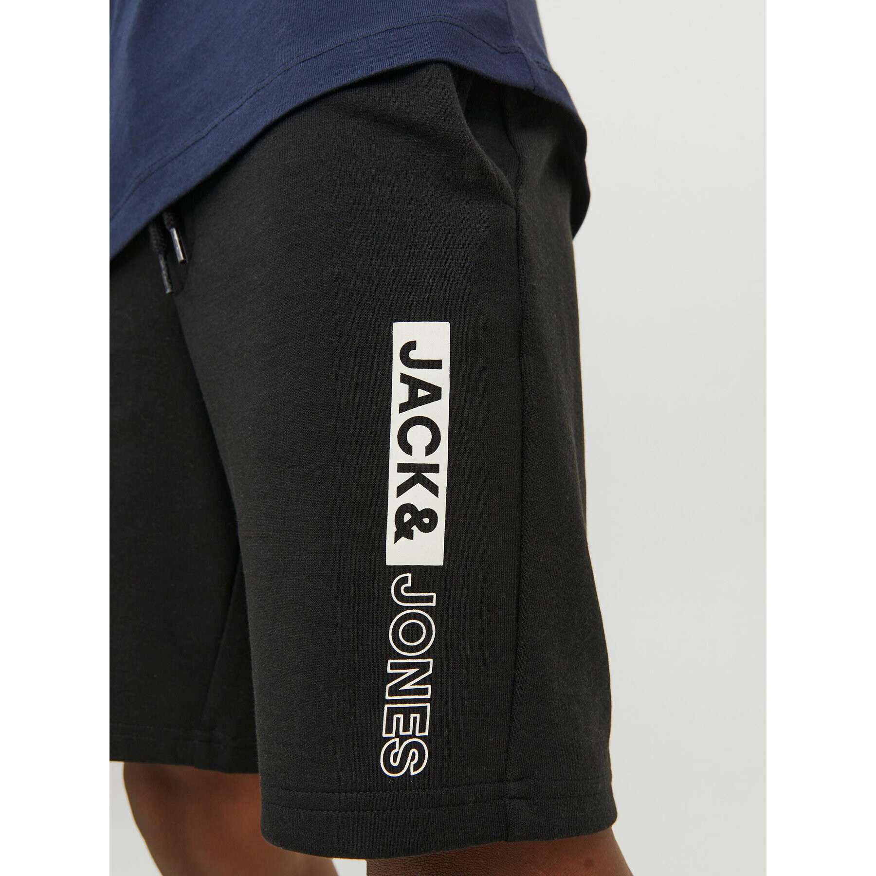 Jack&Jones Junior Sportovní kraťasy 12225256 Černá Regular Fit - Pepit.cz