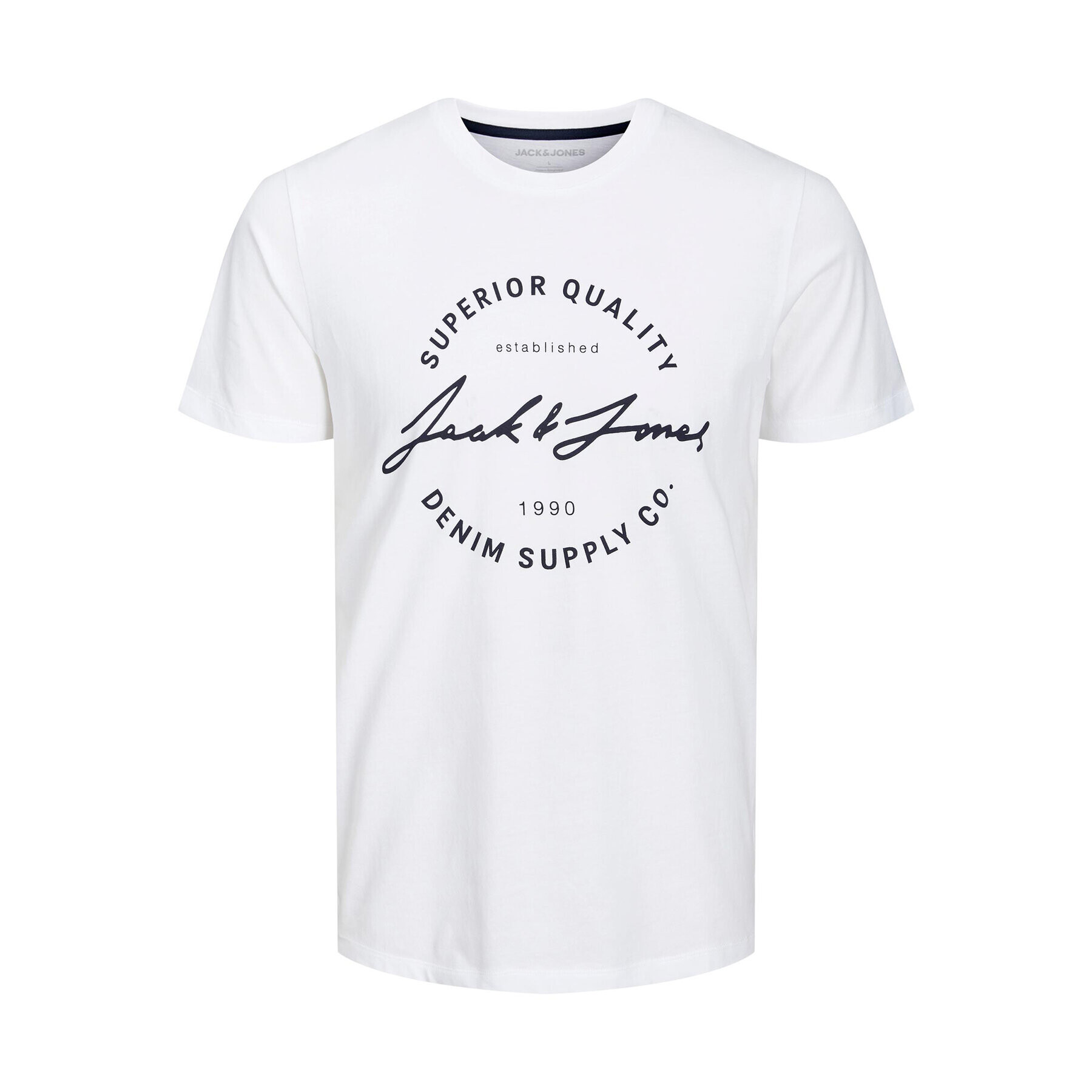 Jack&Jones Junior T-Shirt 12224227 Bílá Regular Fit - Pepit.cz