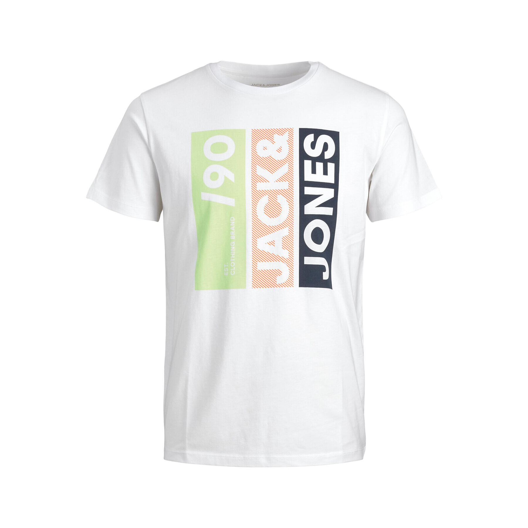 Jack&Jones Junior T-Shirt 12224229 Bílá Regular Fit - Pepit.cz