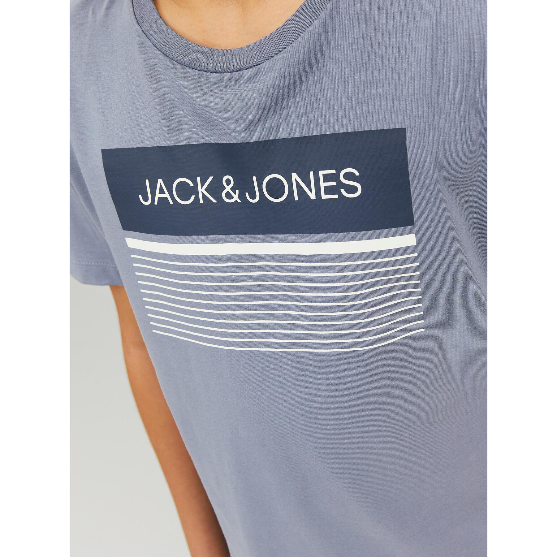 Jack&Jones Junior T-Shirt 12224231 Modrá Regular Fit - Pepit.cz