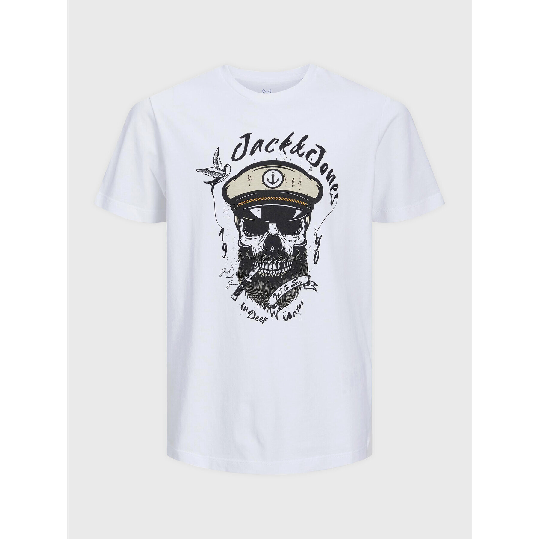 Jack&Jones Junior T-Shirt 12230630 Bílá Regular Fit - Pepit.cz