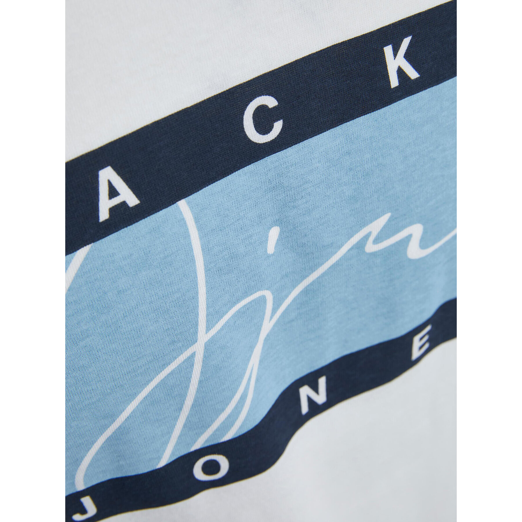 Jack&Jones Junior T-Shirt 12230778 Bílá Standard Fit - Pepit.cz