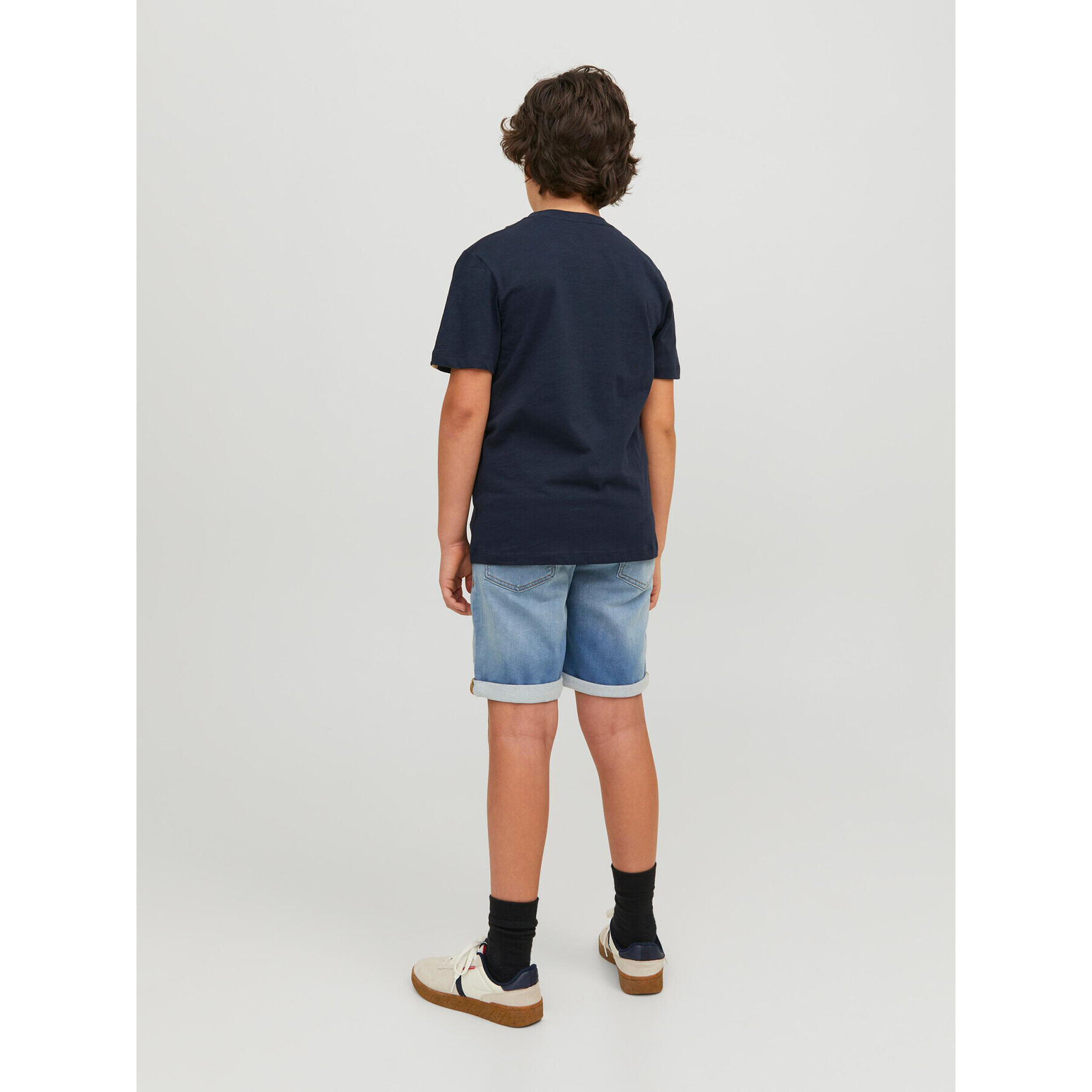 Jack&Jones Junior T-Shirt 12230796 Tmavomodrá Standard Fit - Pepit.cz