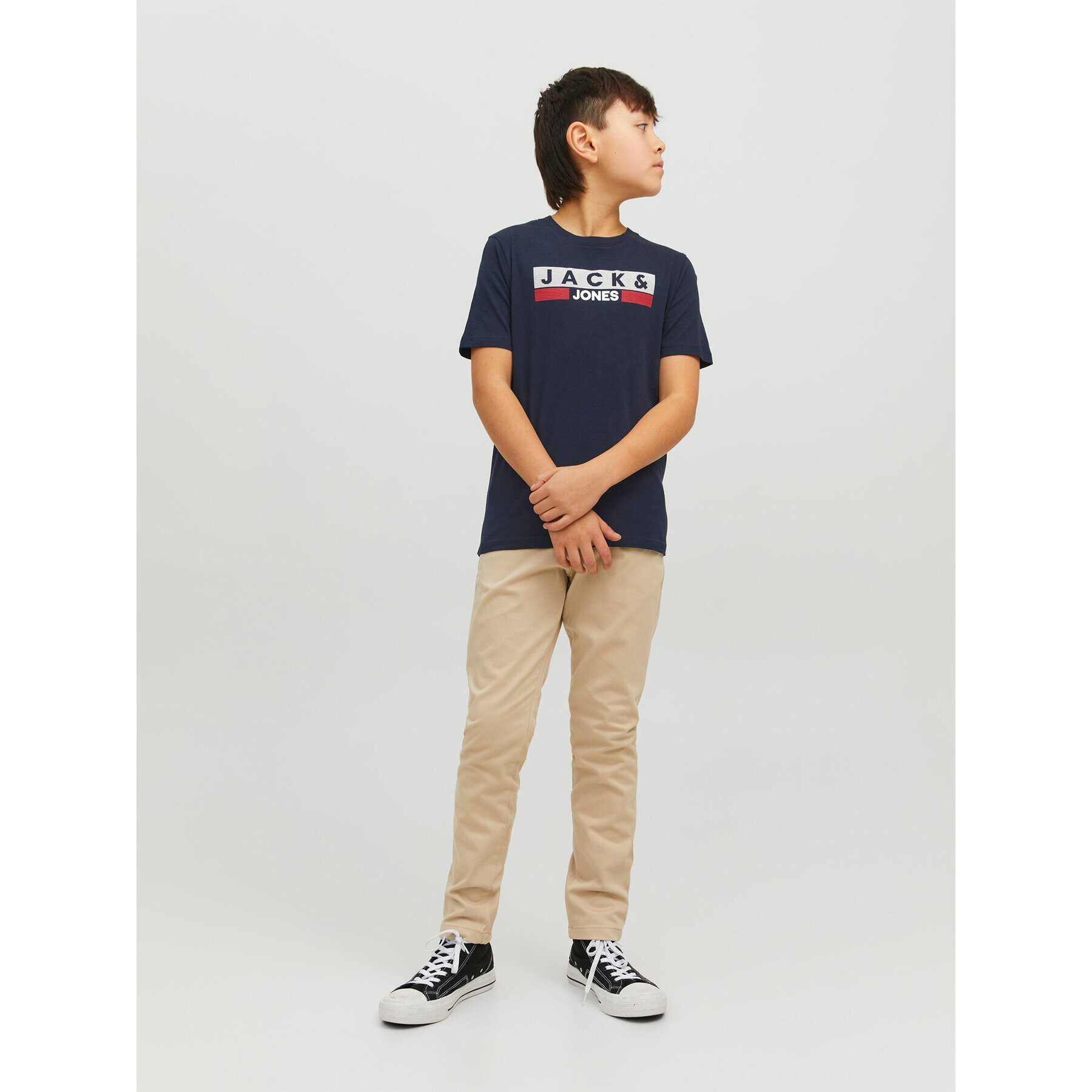 Jack&Jones Junior T-Shirt 12231298 Modrá Regular Fit - Pepit.cz