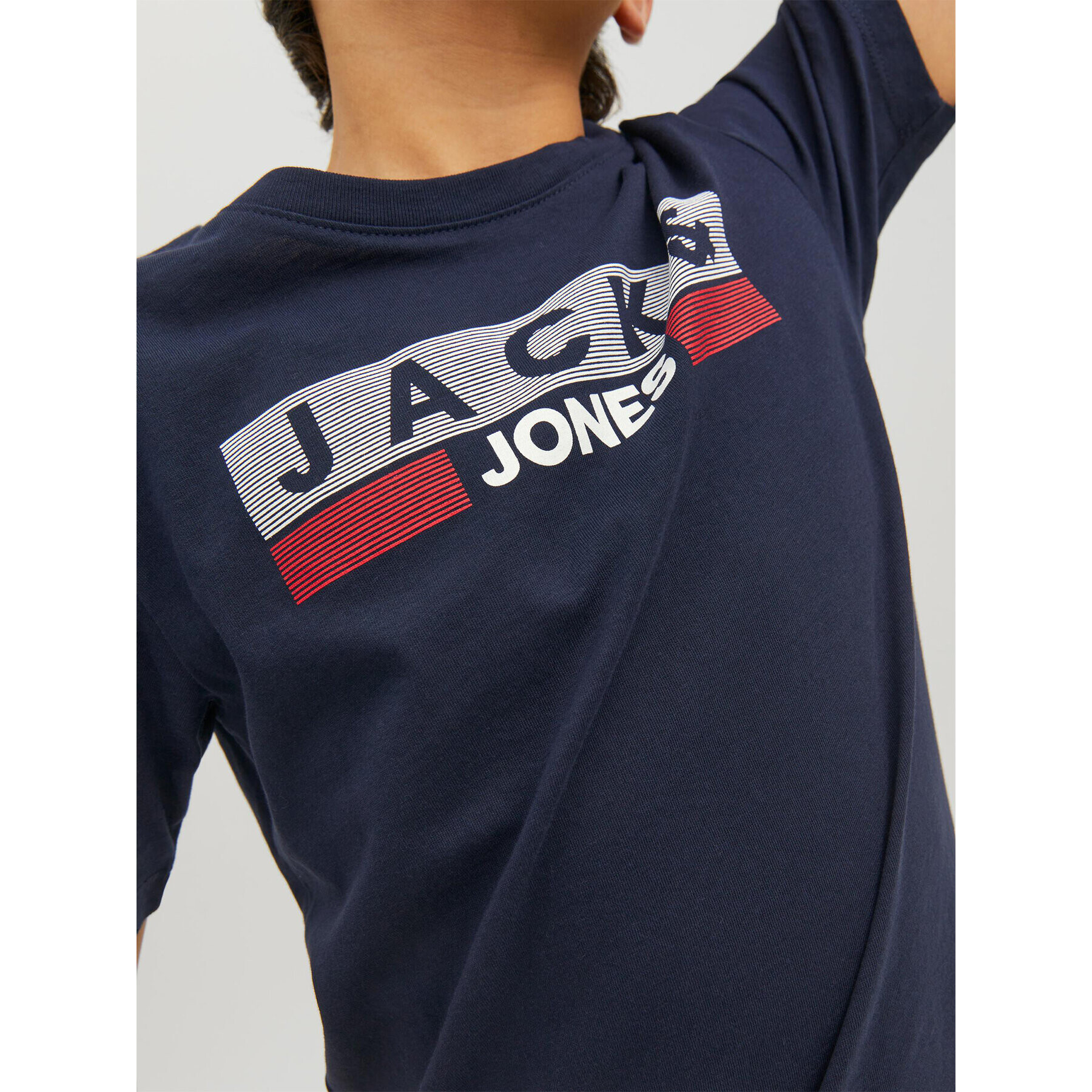 Jack&Jones Junior T-Shirt 12231298 Modrá Regular Fit - Pepit.cz