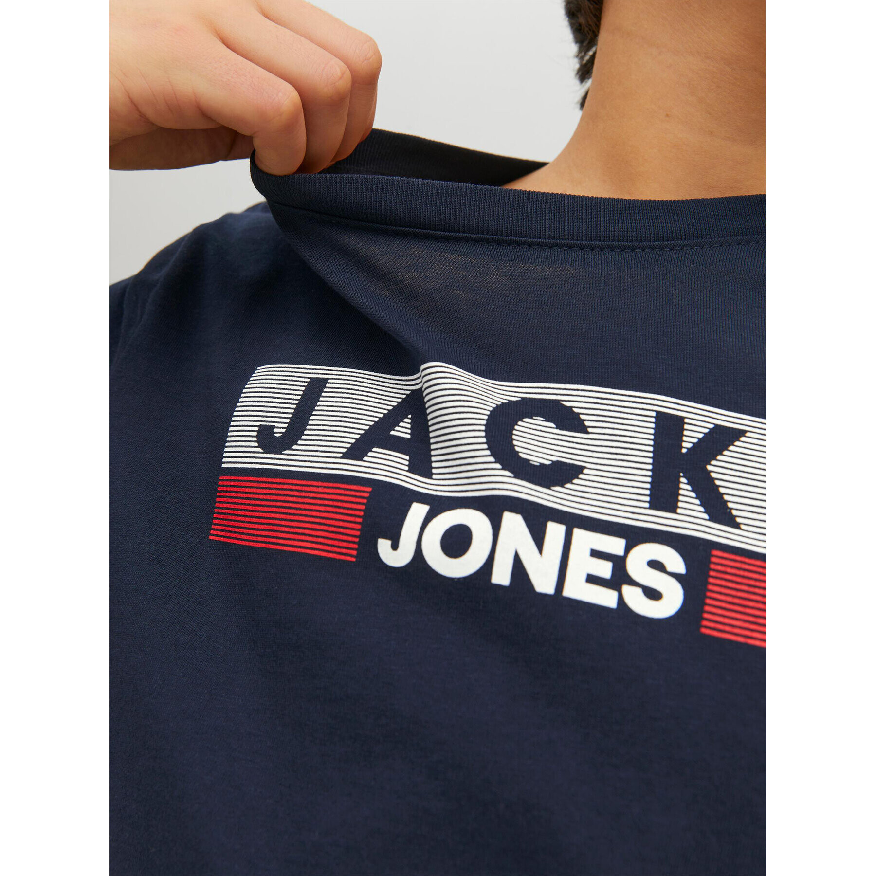 Jack&Jones Junior T-Shirt 12231298 Modrá Regular Fit - Pepit.cz