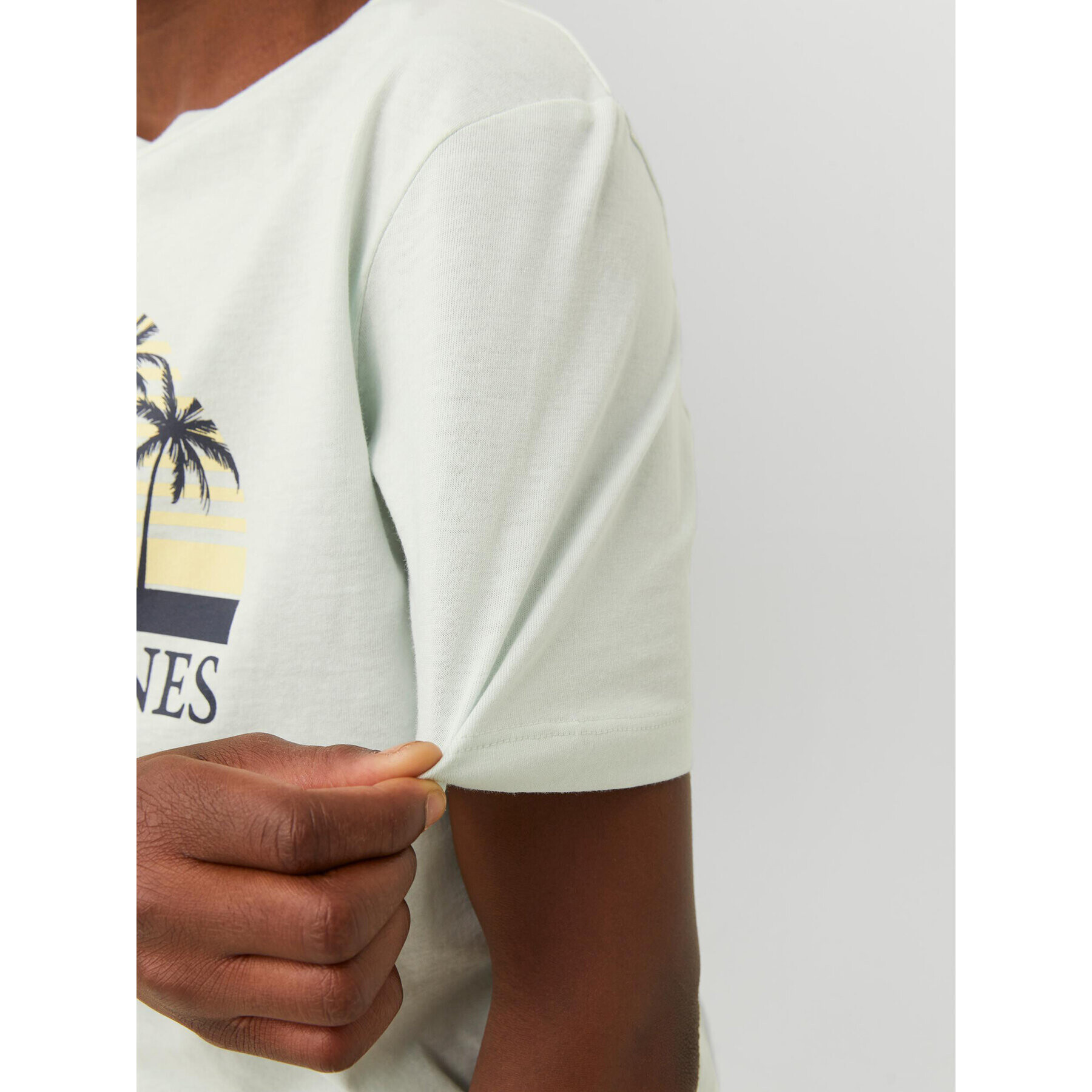 Jack&Jones Junior T-Shirt 12235491 Bílá Standard Fit - Pepit.cz