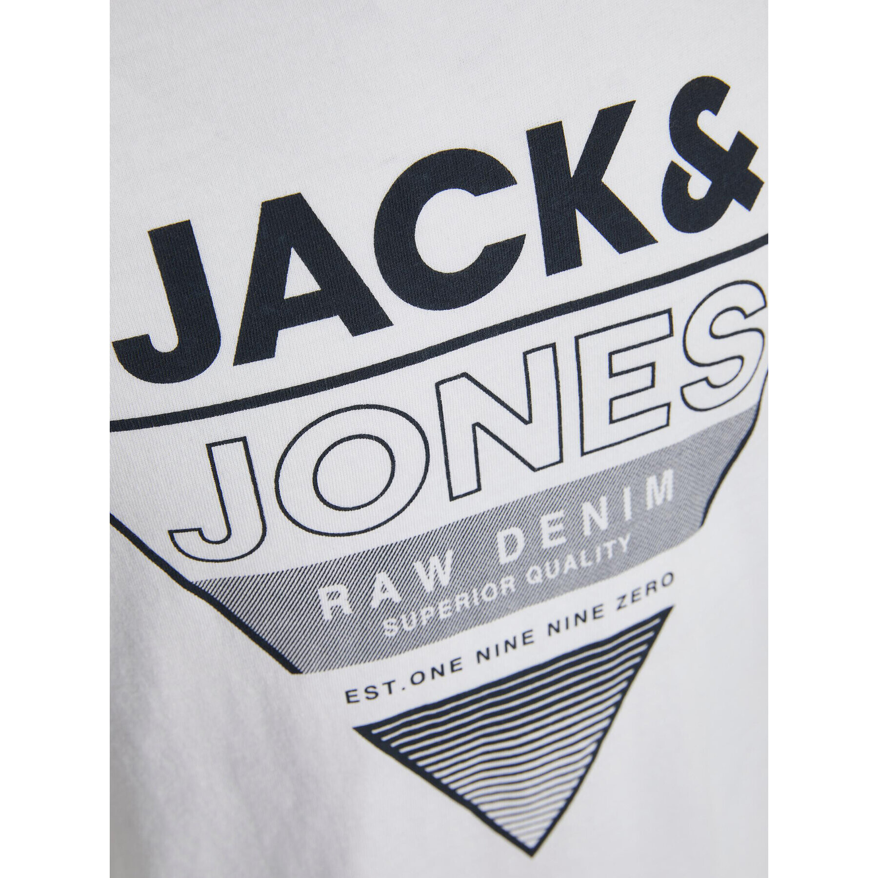 Jack&Jones Junior T-Shirt 12237030 Bílá Regular Fit - Pepit.cz