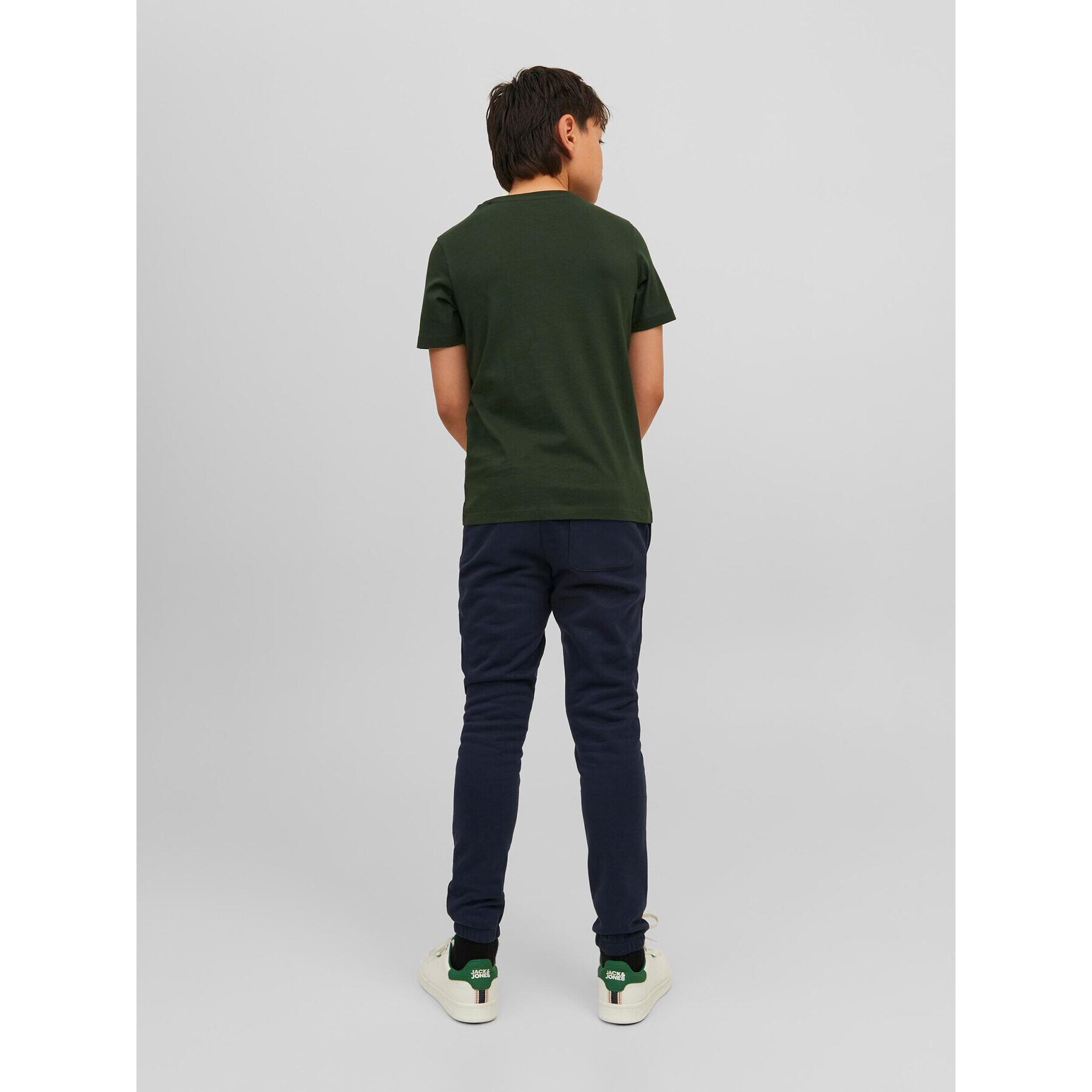 Jack&Jones Junior T-Shirt 12237367 Zelená Regular Fit - Pepit.cz