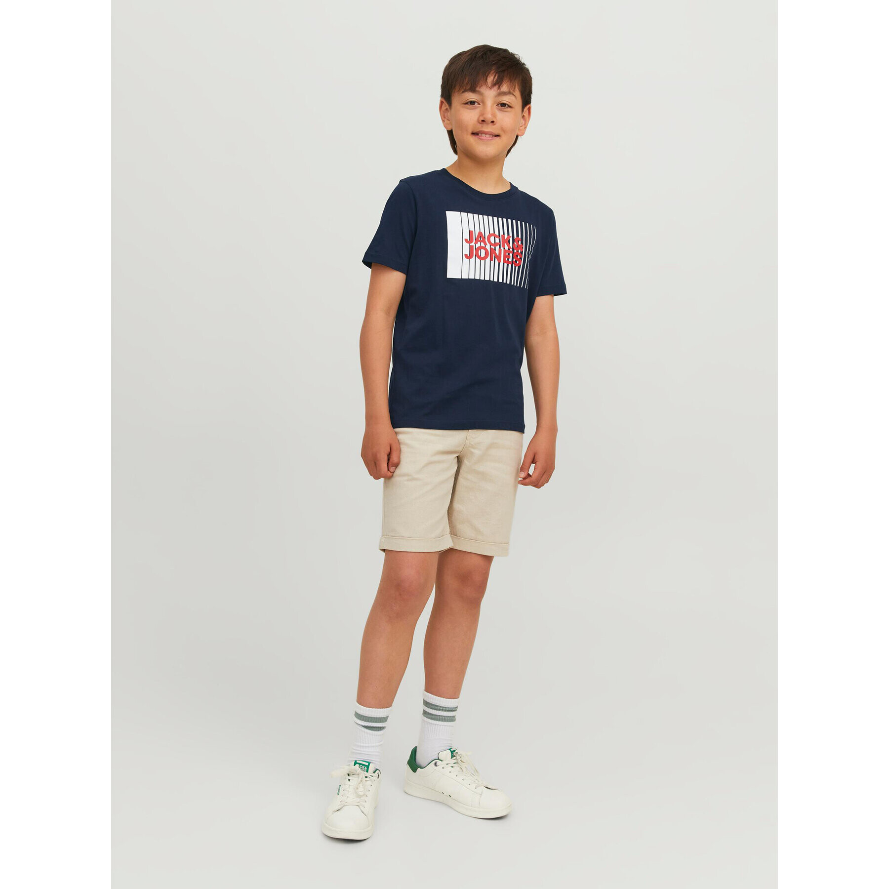 Jack&Jones Junior T-Shirt 12237411 Tmavomodrá Regular Fit - Pepit.cz