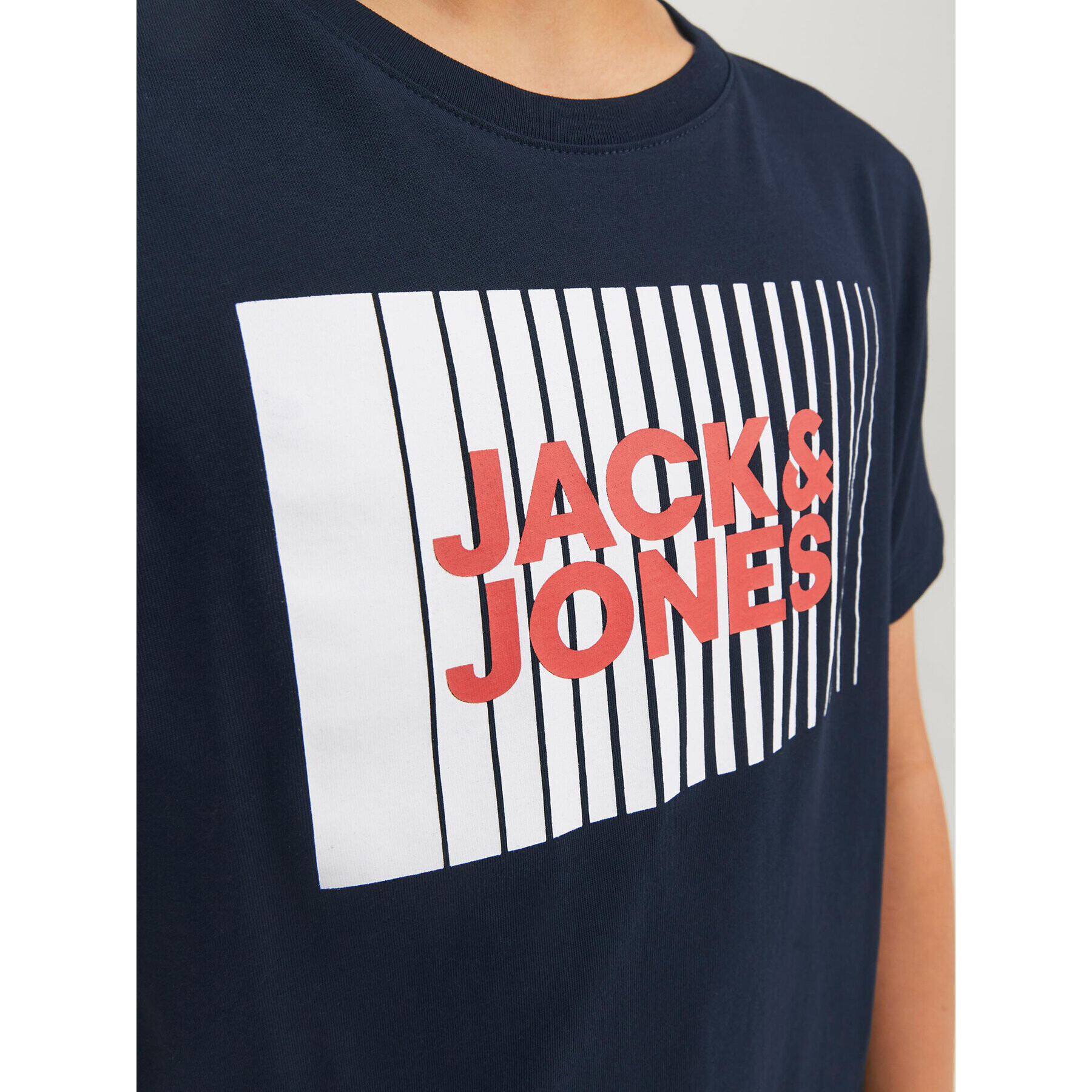 Jack&Jones Junior T-Shirt 12237411 Tmavomodrá Regular Fit - Pepit.cz