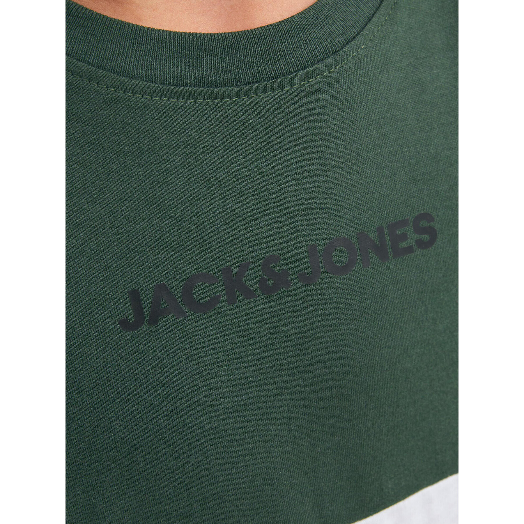 Jack&Jones Junior T-Shirt 12237430 Zelená Regular Fit - Pepit.cz