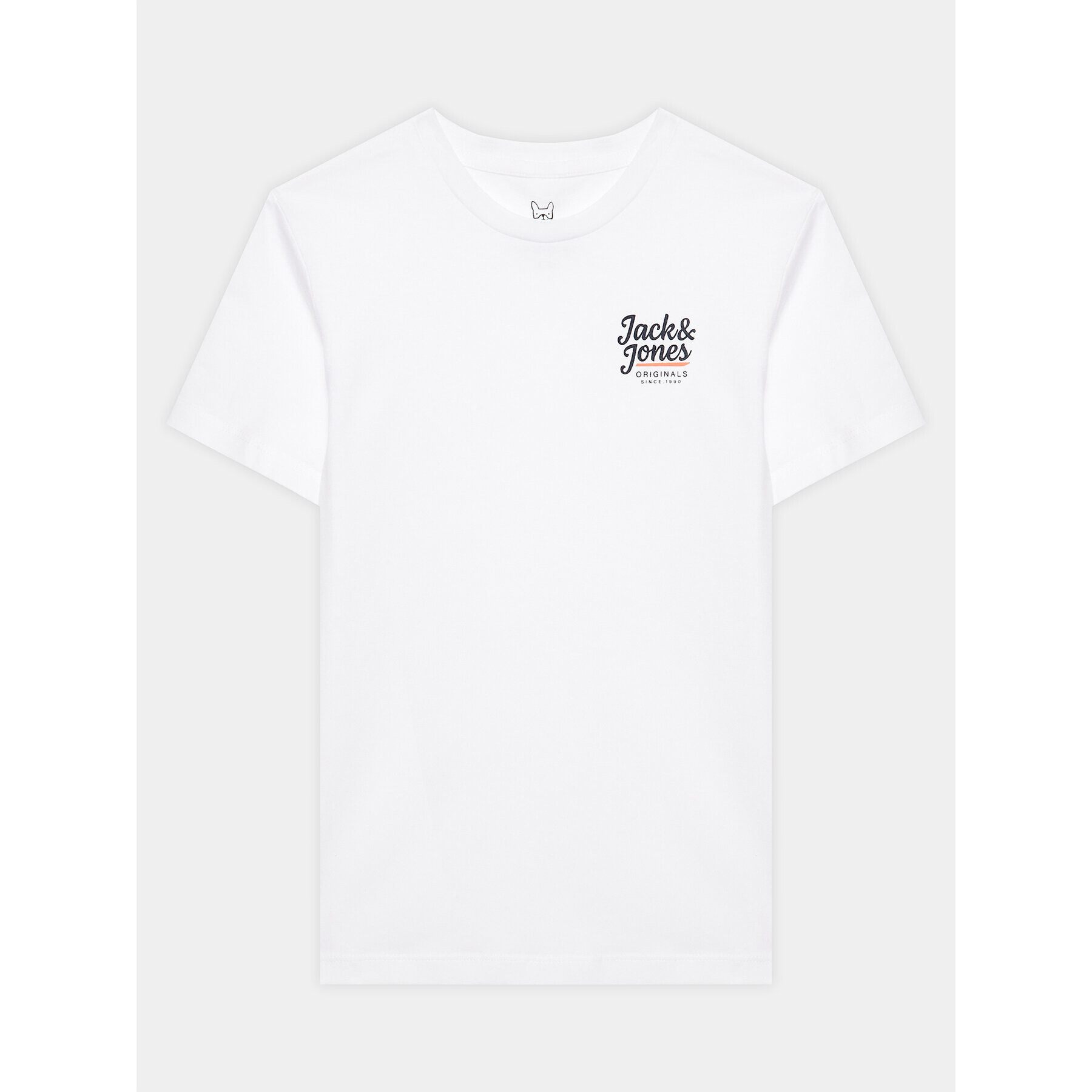 Jack&Jones Junior T-Shirt 12239432 Bílá Standard Fit - Pepit.cz