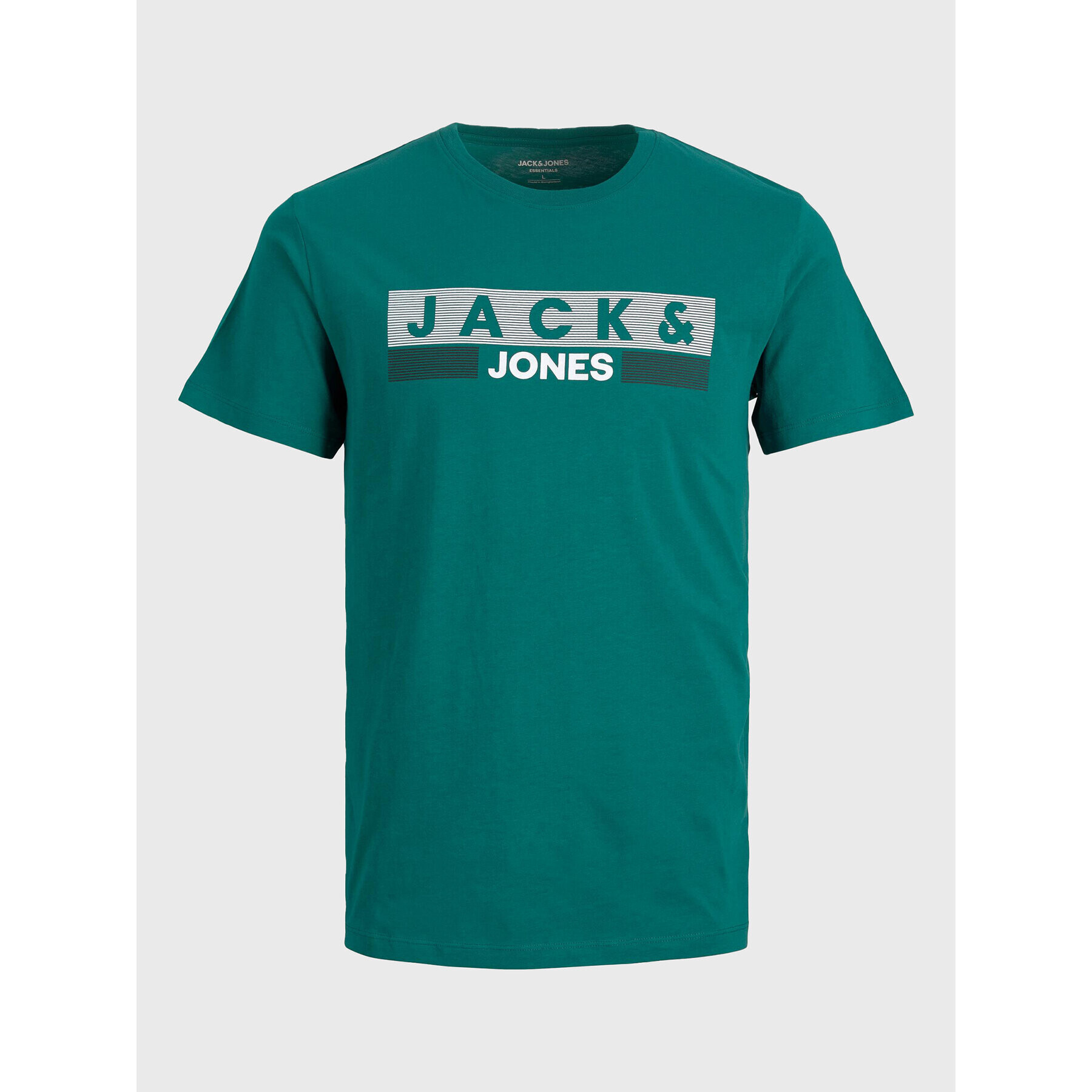 Jack&Jones Junior T-Shirt Corp Logo 12231298 Zelená Regular Fit - Pepit.cz