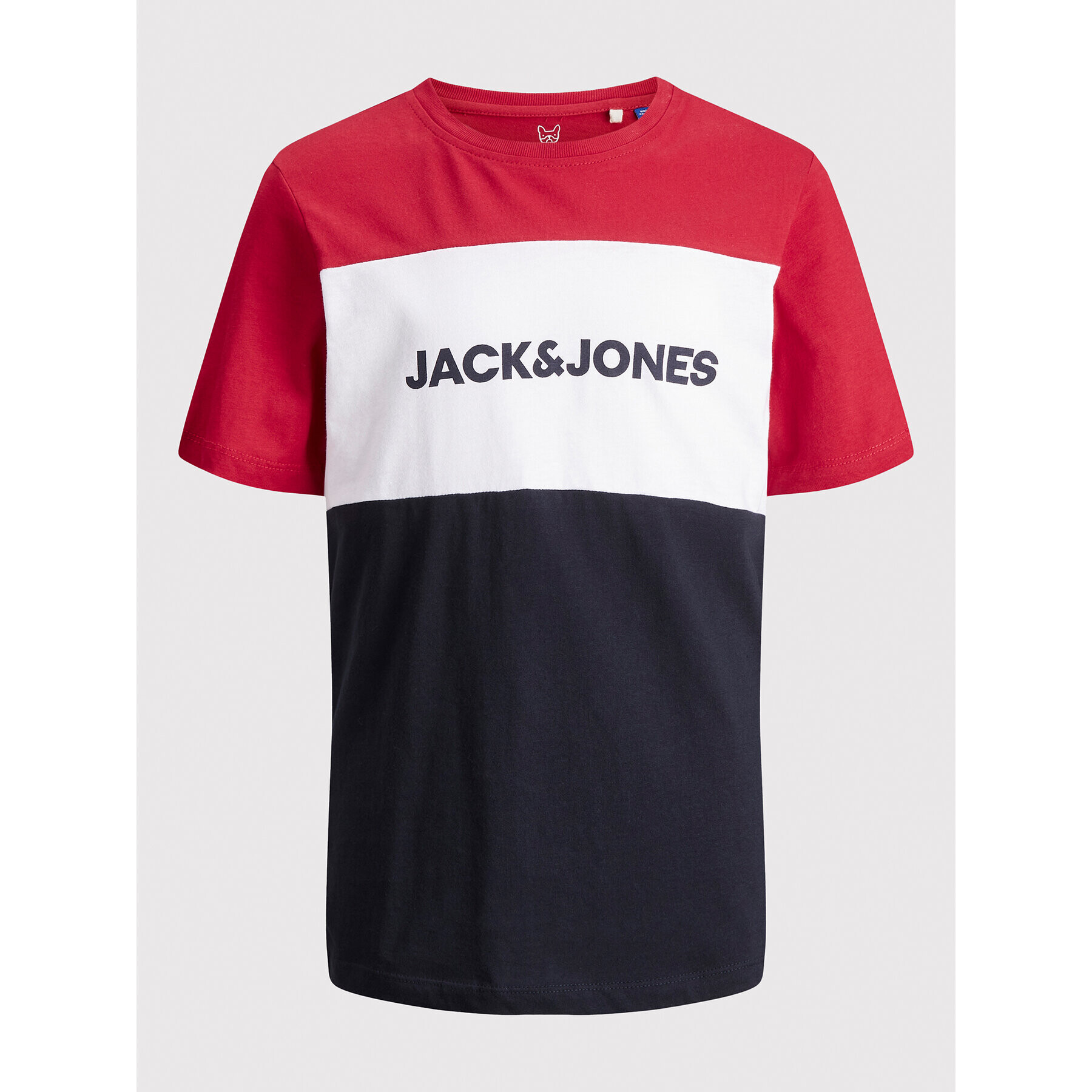 Jack&Jones Junior T-Shirt Logo Blocking 12174282 Barevná Regular Fit - Pepit.cz