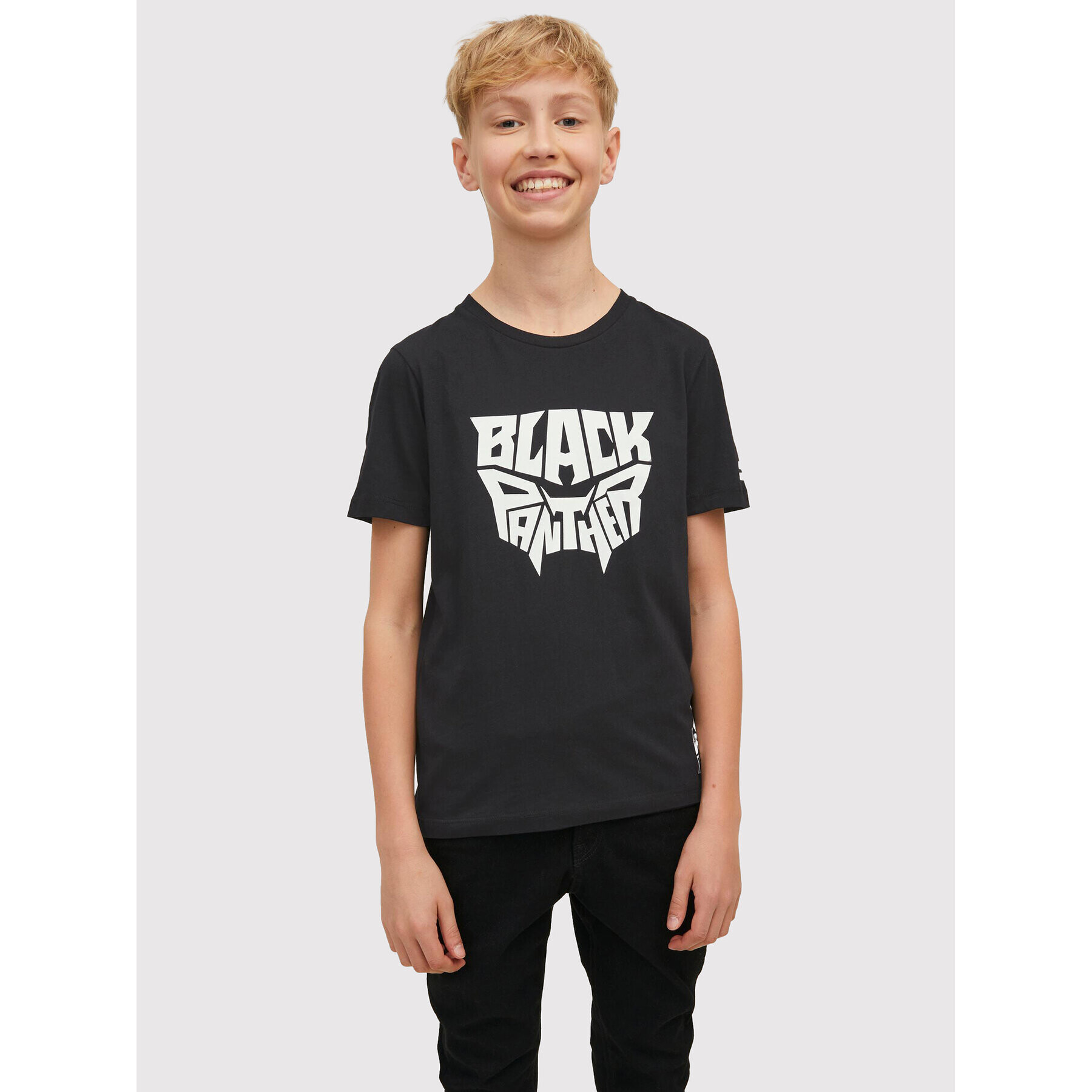 Jack&Jones Junior T-Shirt MARVEL Kanda 12217772 Černá Regular Fit - Pepit.cz