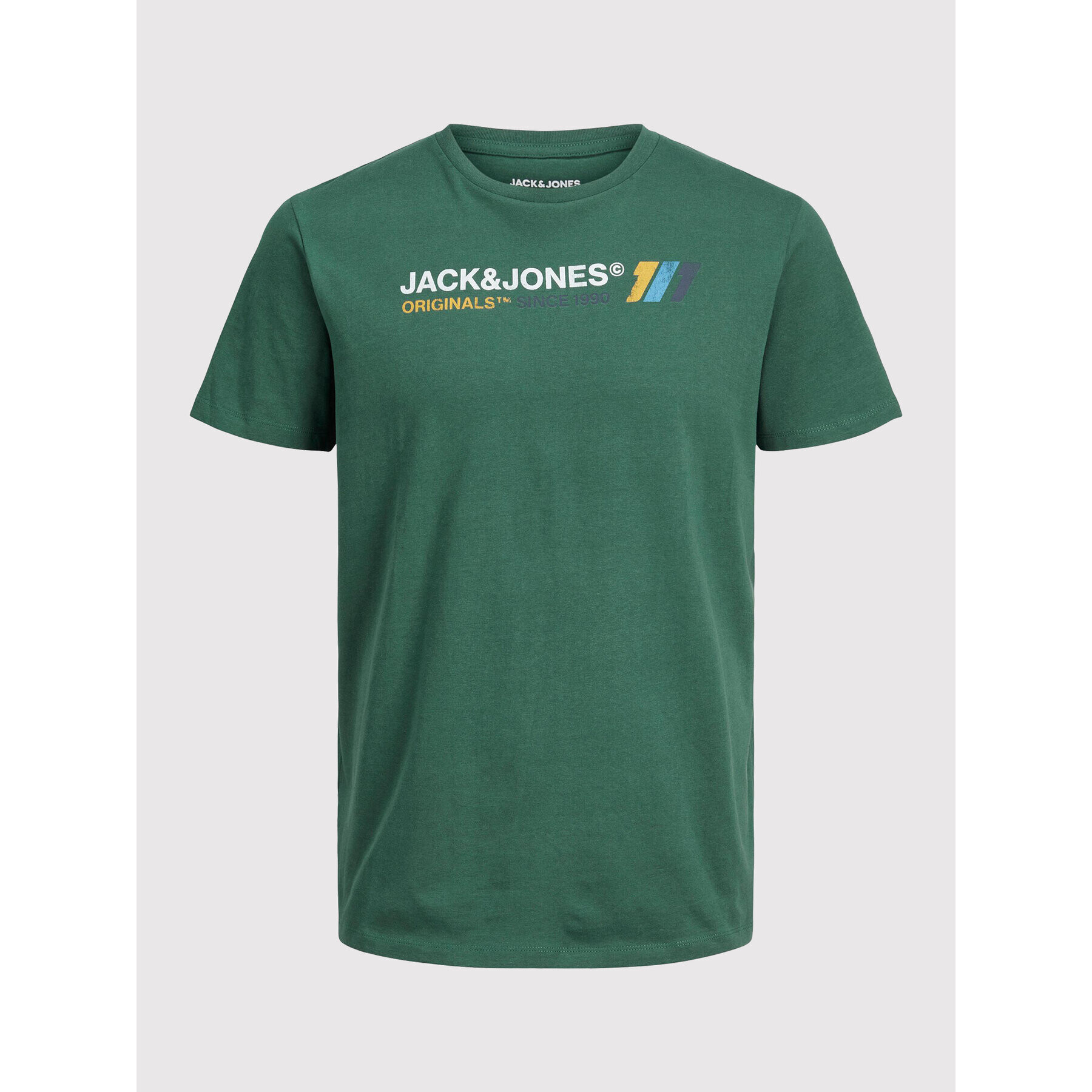 Jack&Jones Junior T-Shirt Nate 12216508 Zelená Regular Fit - Pepit.cz