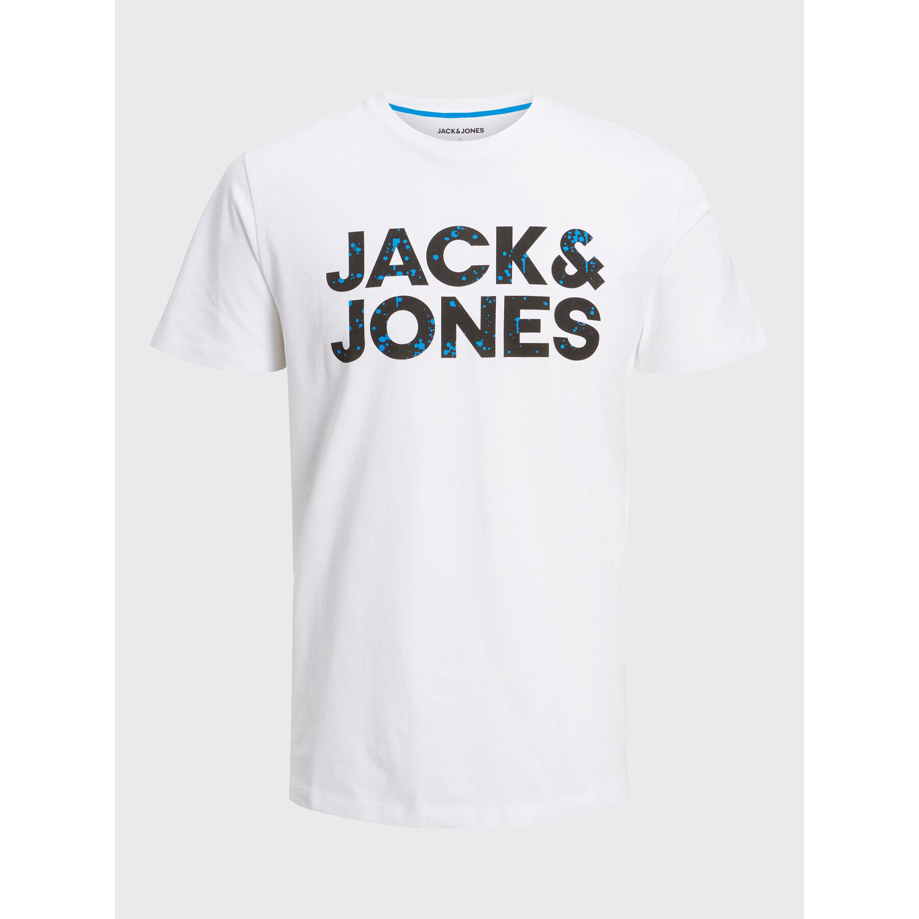 Jack&Jones Junior T-Shirt Neon 12224104 Bílá Regular Fit - Pepit.cz