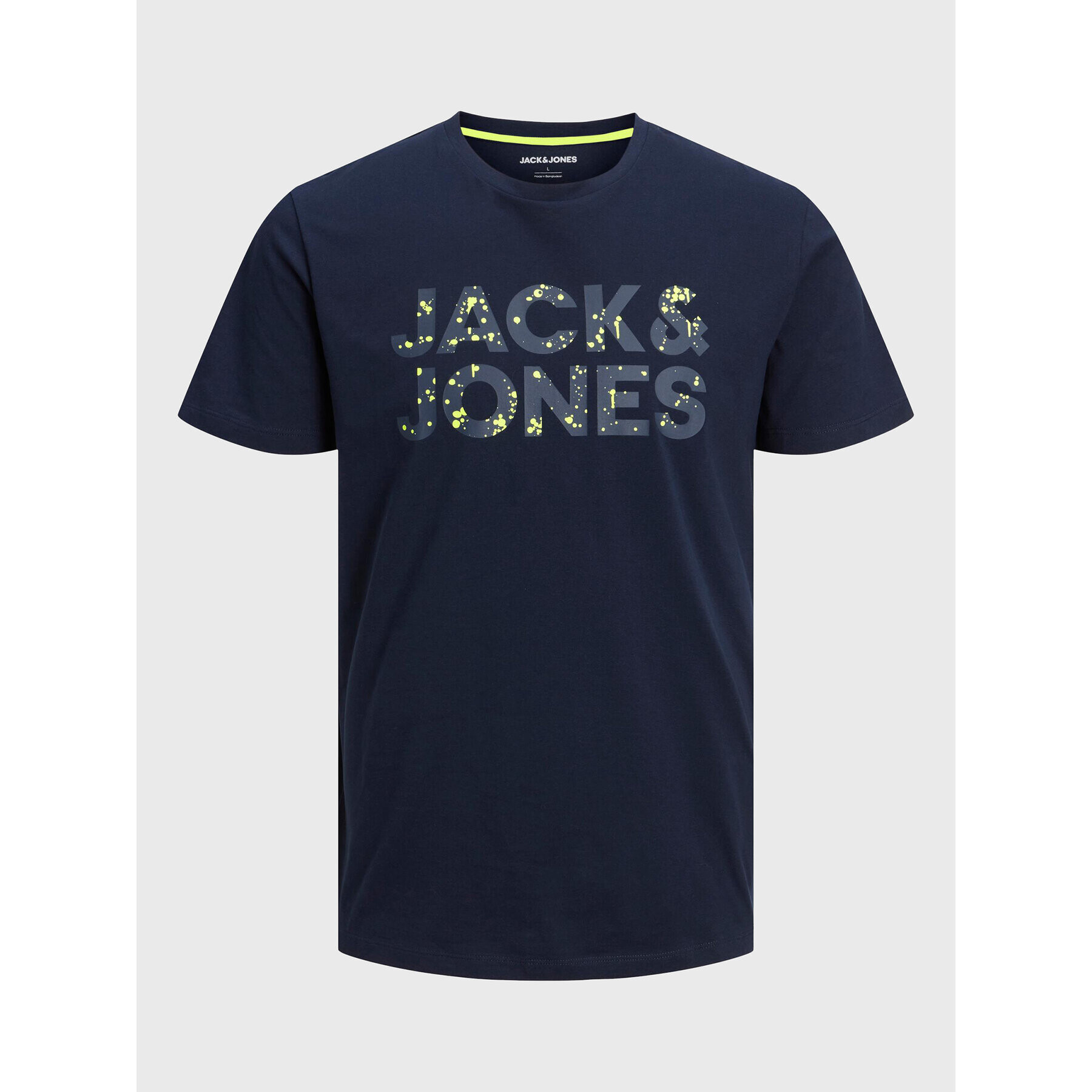 Jack&Jones Junior T-Shirt Neon 12224104 Tmavomodrá Regular Fit - Pepit.cz