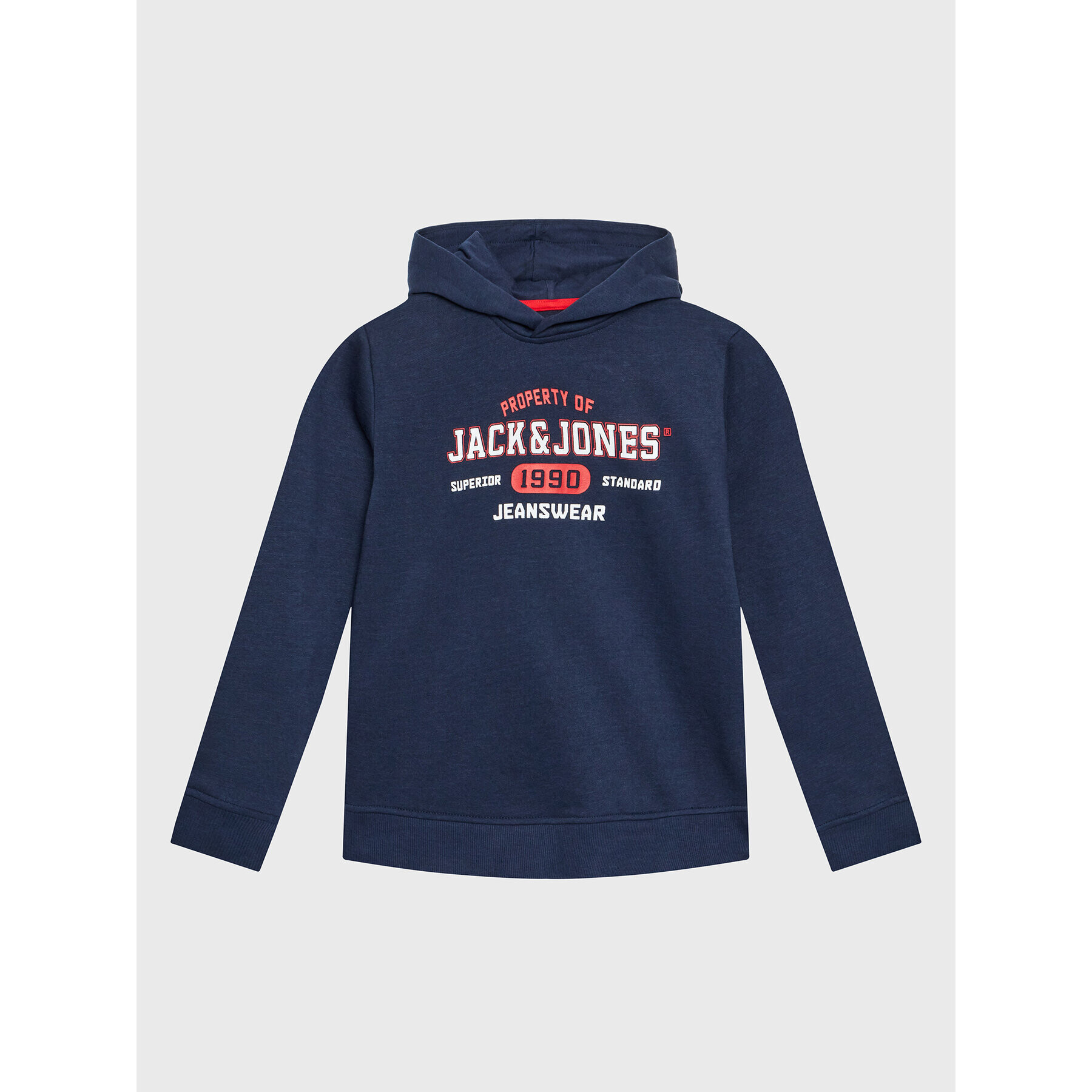 Jack&Jones Junior Tepláková souprava Stamp 12221641 Tmavomodrá Regular Fit - Pepit.cz