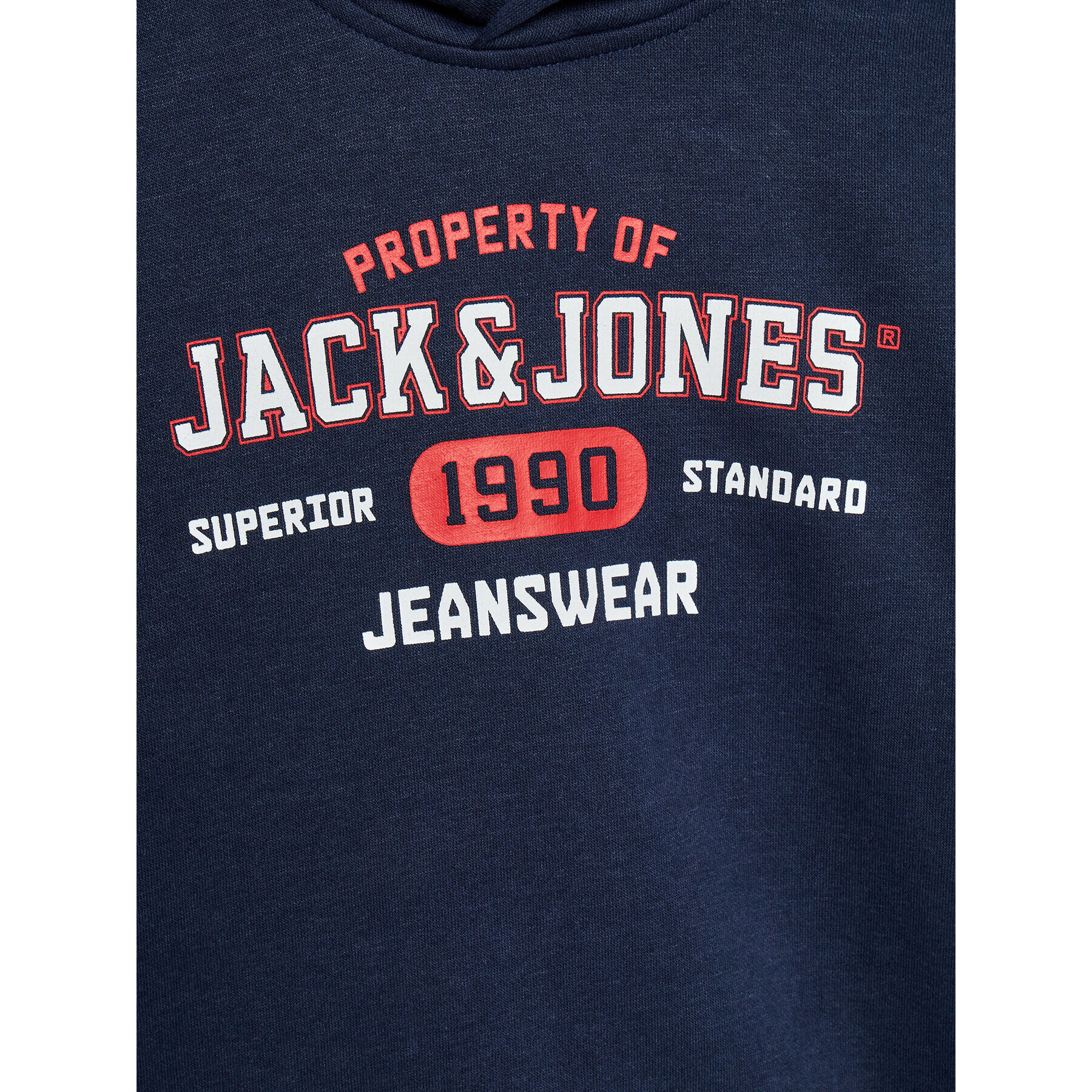 Jack&Jones Junior Tepláková souprava Stamp 12221641 Tmavomodrá Regular Fit - Pepit.cz