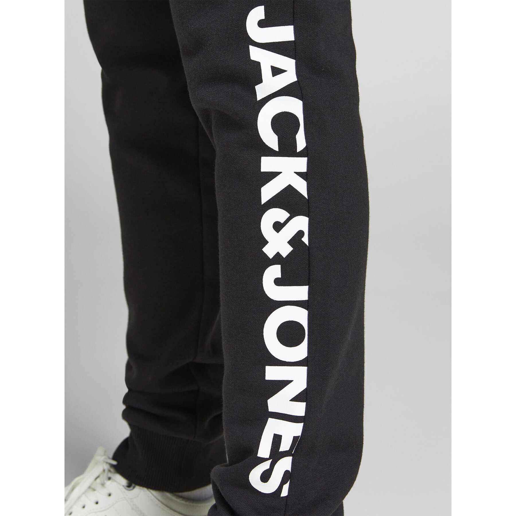 Jack&Jones Junior Teplákové kalhoty 12206236 Černá Slim Fit - Pepit.cz