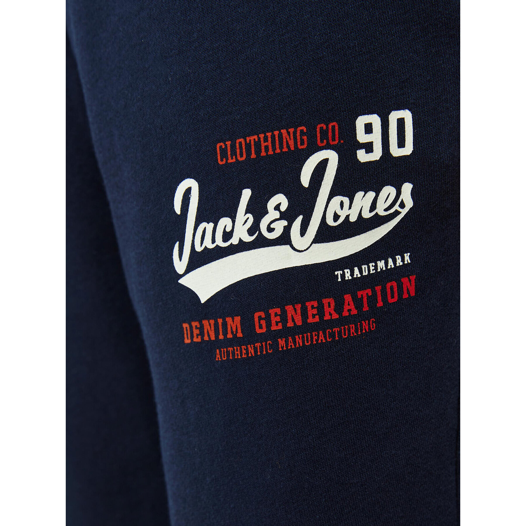 Jack&Jones Junior Teplákové kalhoty Logo 12213086 Tmavomodrá Regular Fit - Pepit.cz