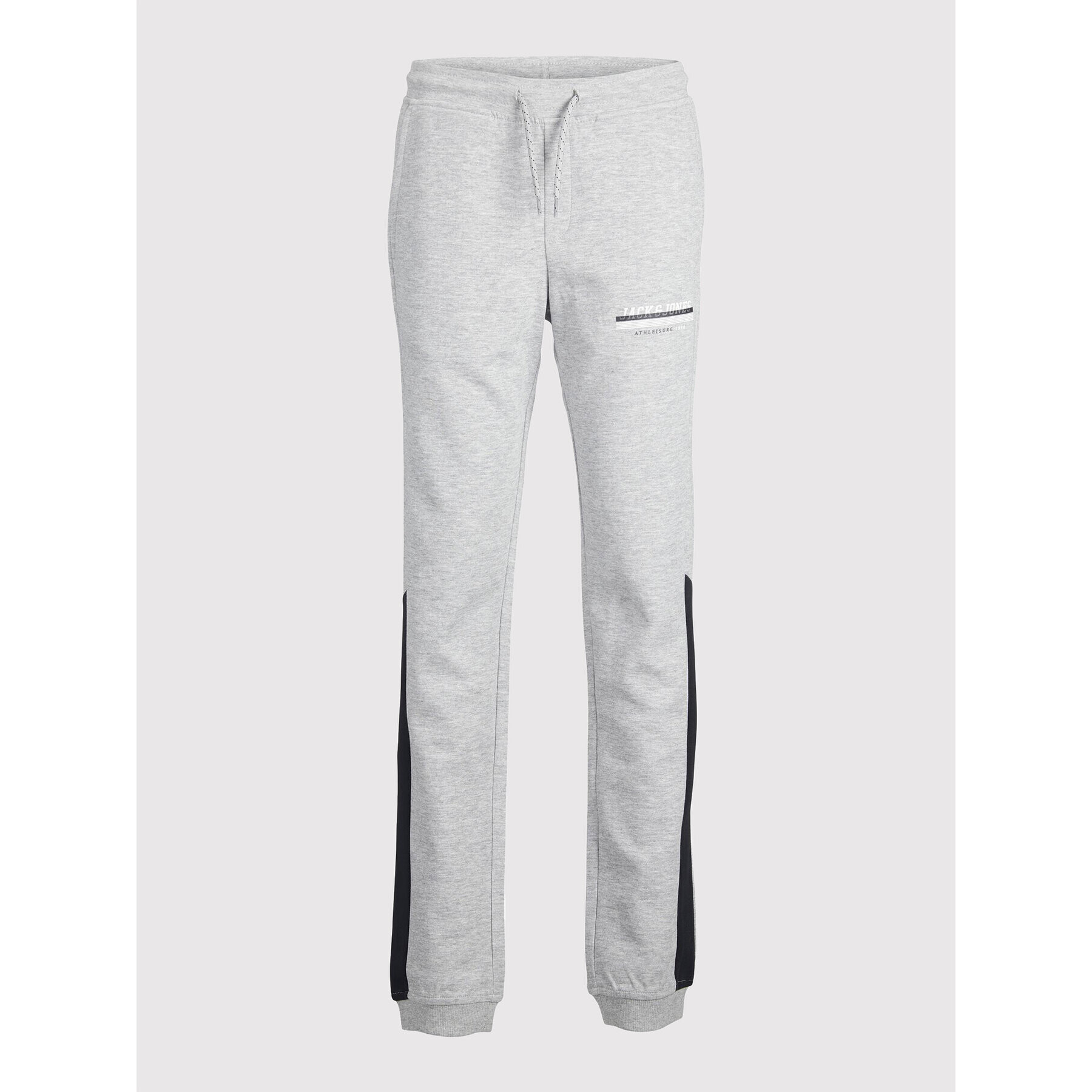 Jack&Jones Junior Teplákové kalhoty Will 12213274 Šedá Regular Fit - Pepit.cz