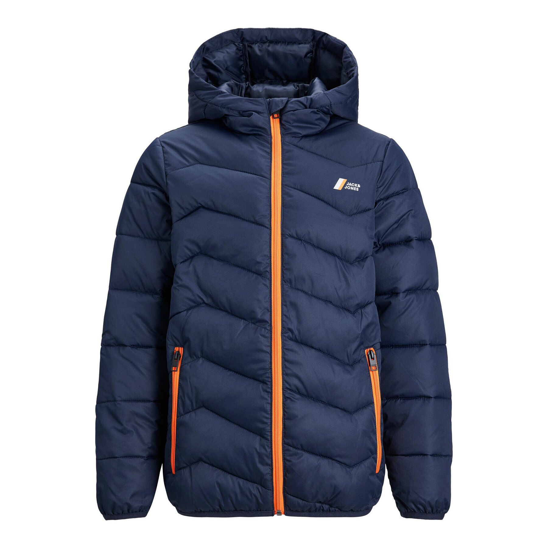 Jack&Jones Junior Vatovaná bunda 12236560 Tmavomodrá Regular Fit - Pepit.cz