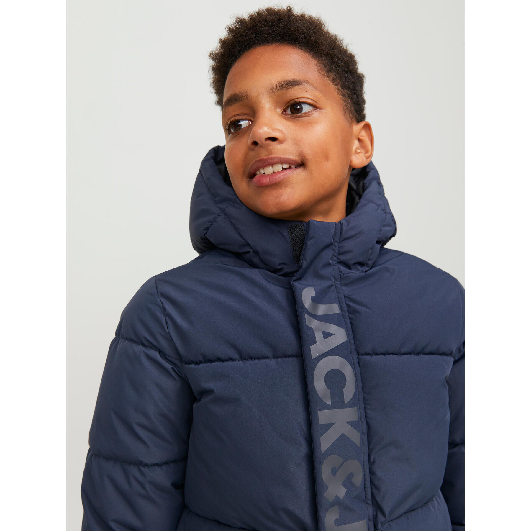 Jack&Jones Junior Vatovaná bunda 12246122 Tmavomodrá Regular Fit - Pepit.cz