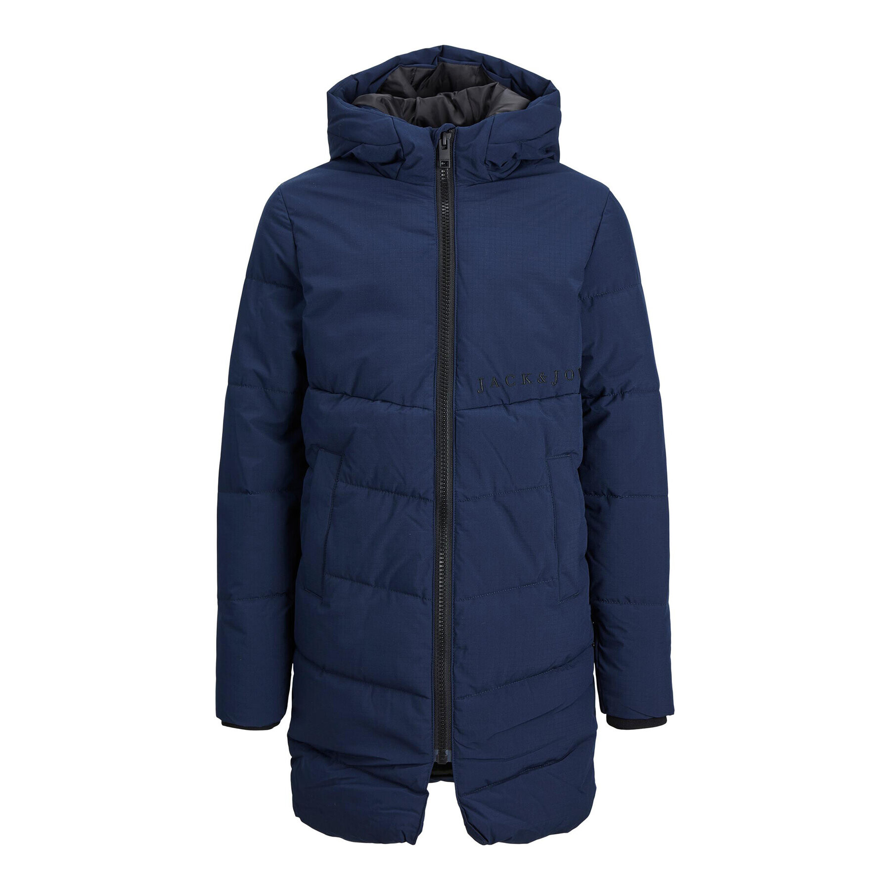 Jack&Jones Junior Vatovaná bunda Copenhagen 12215844 Tmavomodrá Regular Fit - Pepit.cz