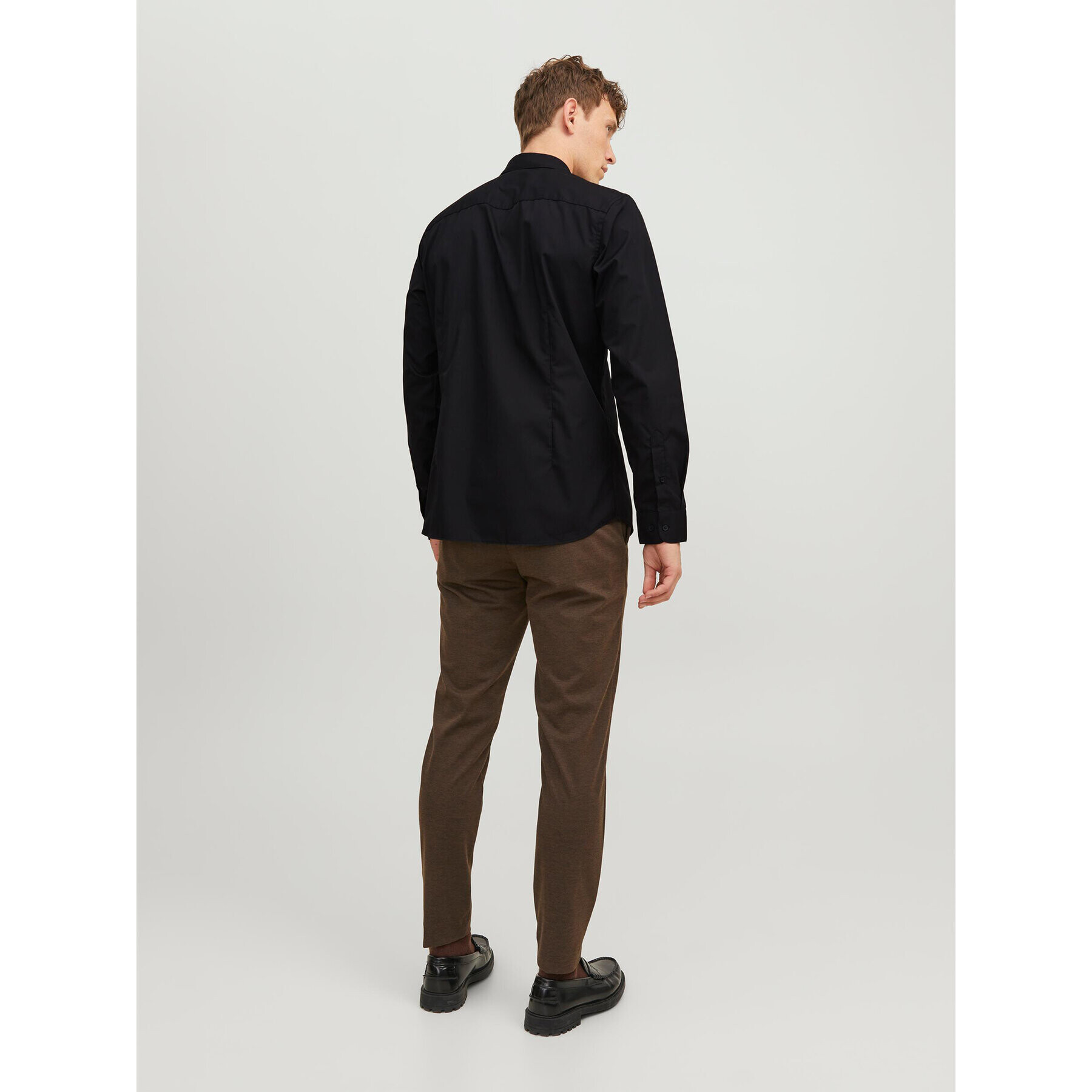 Jack&Jones Košile 12187222 Černá Slim Fit - Pepit.cz