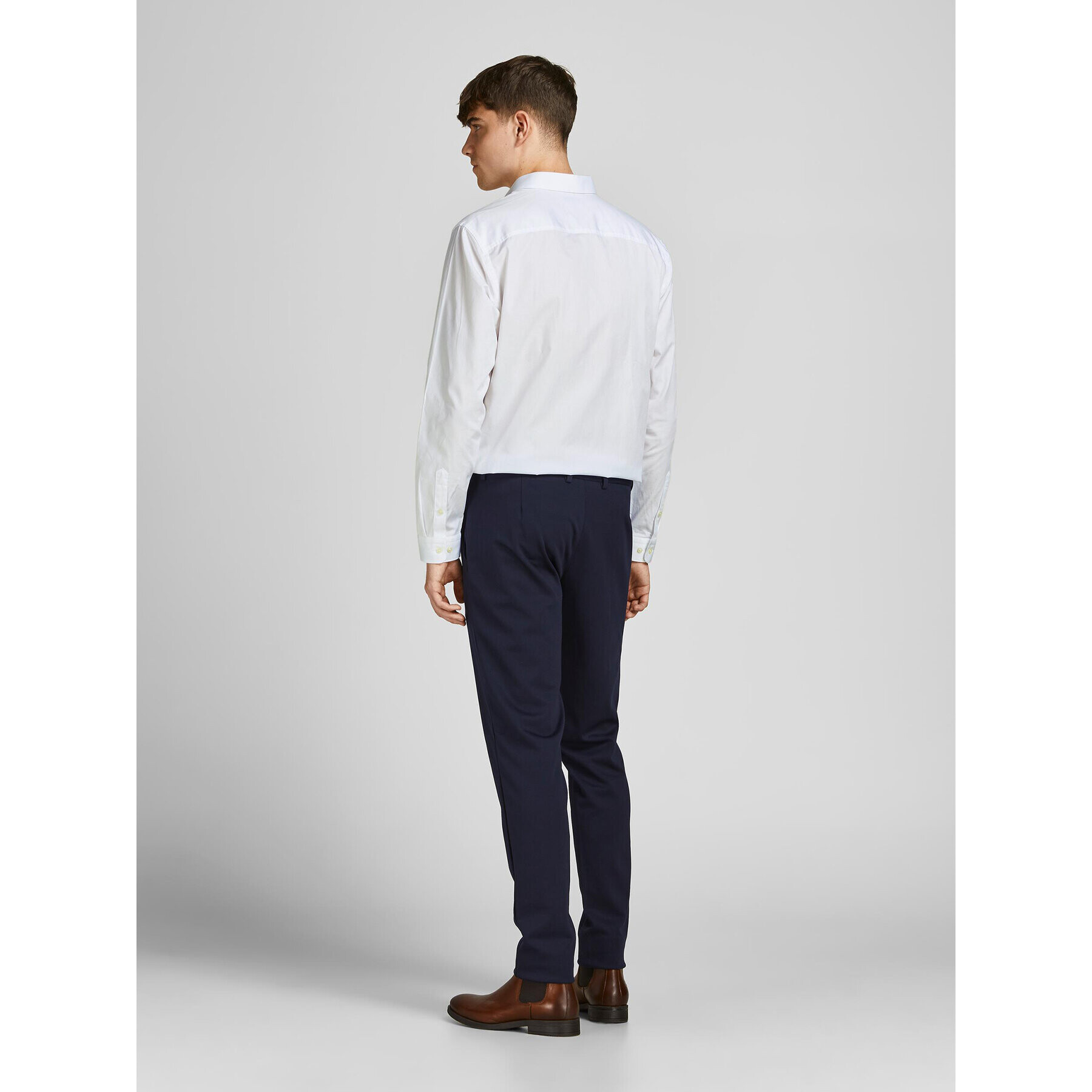 Jack&Jones Košile 12201905 Bílá Slim Fit - Pepit.cz