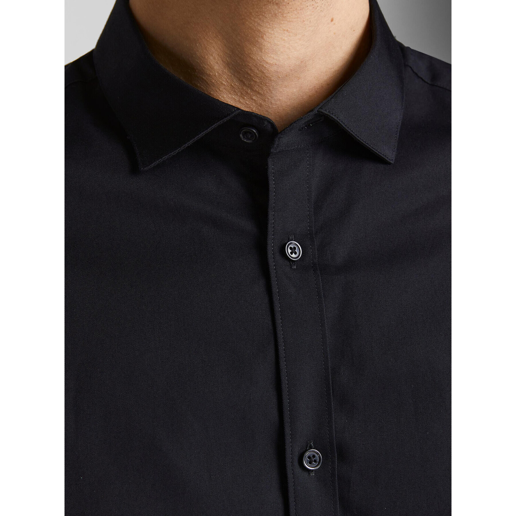 Jack&Jones Košile 12201905 Černá Slim Fit - Pepit.cz