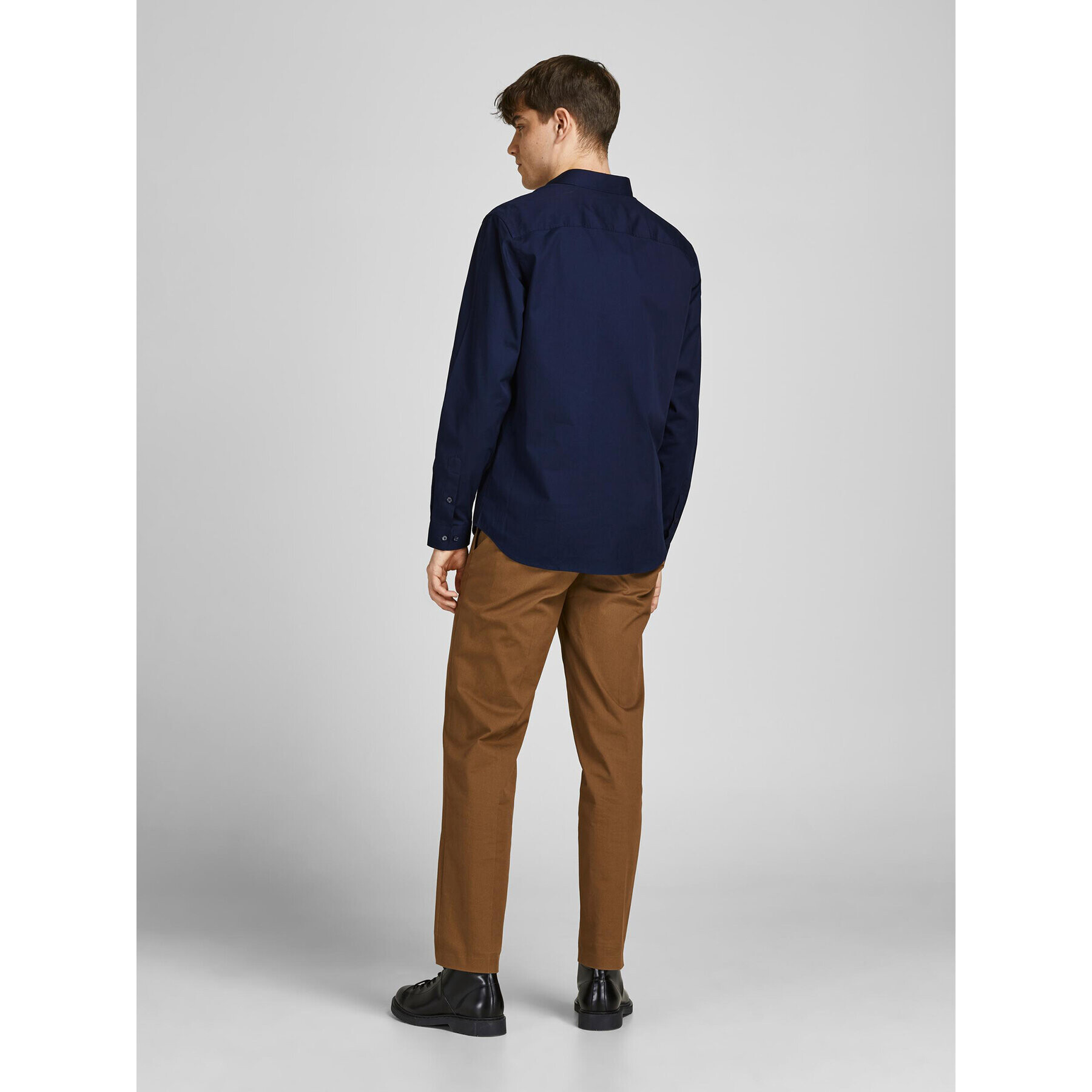 Jack&Jones Košile 12201905 Tmavomodrá Slim Fit - Pepit.cz