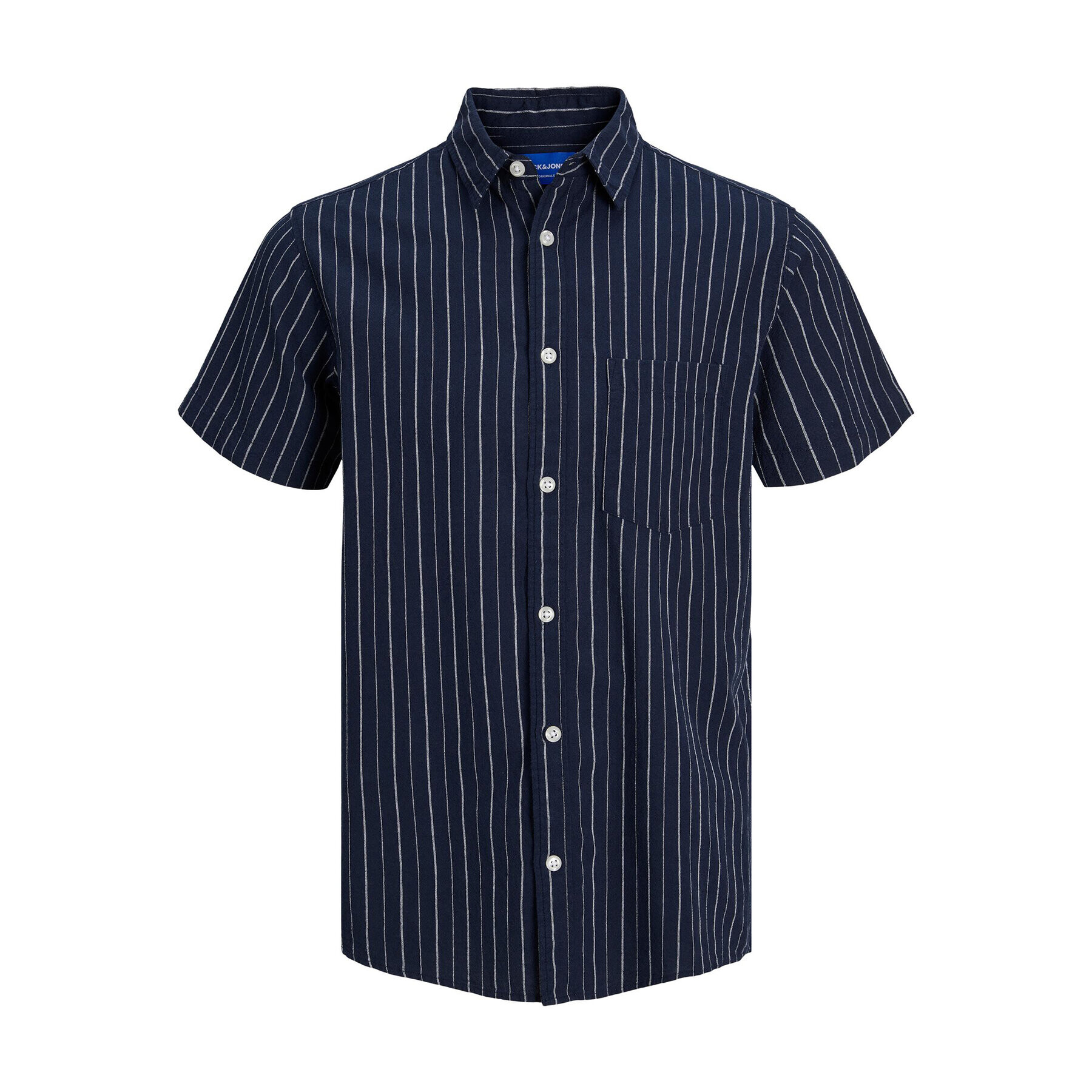 Jack&Jones Košile Tulum 12234699 Tmavomodrá Relaxed Fit - Pepit.cz